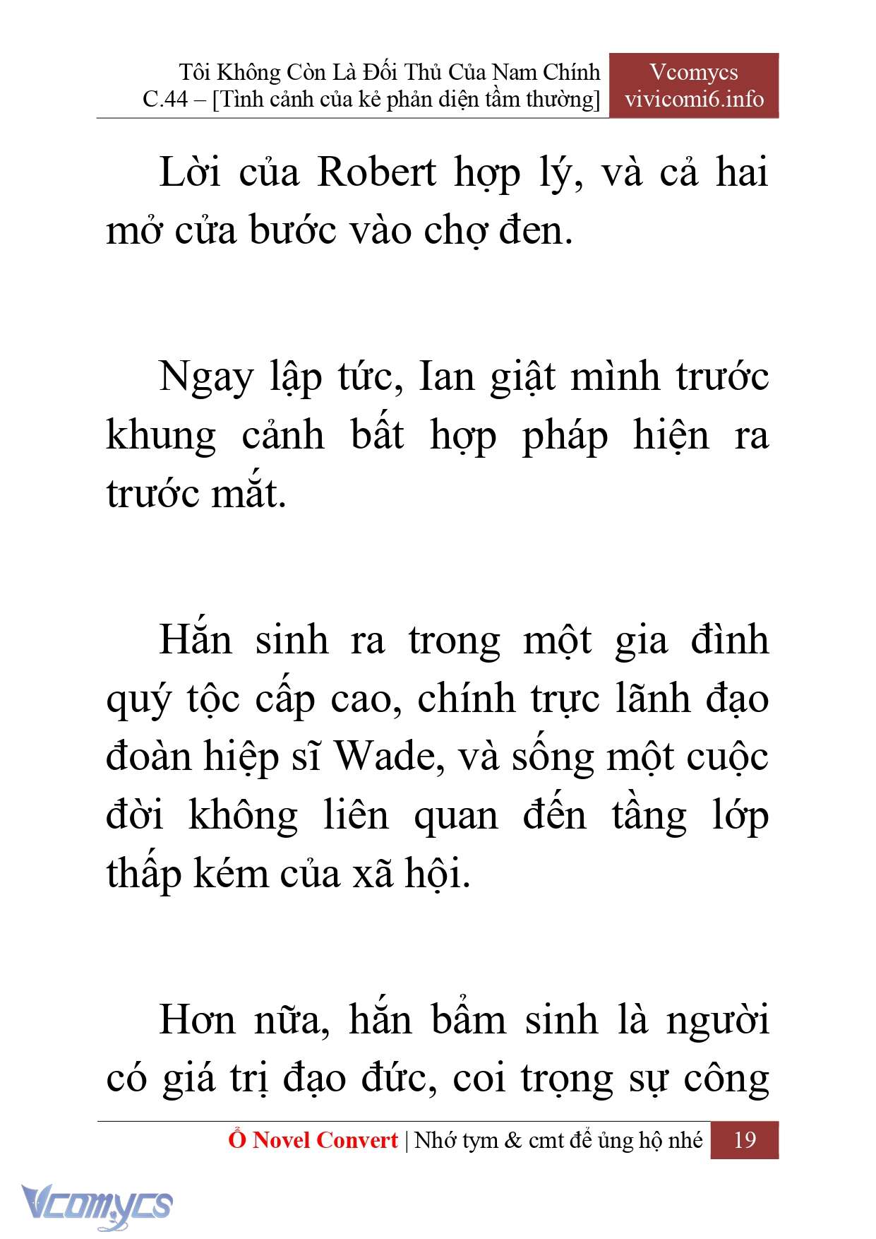 [Novel] Tôi Không Còn Là Đối Thủ Của Nam Chính Chap 44 - Trang 2