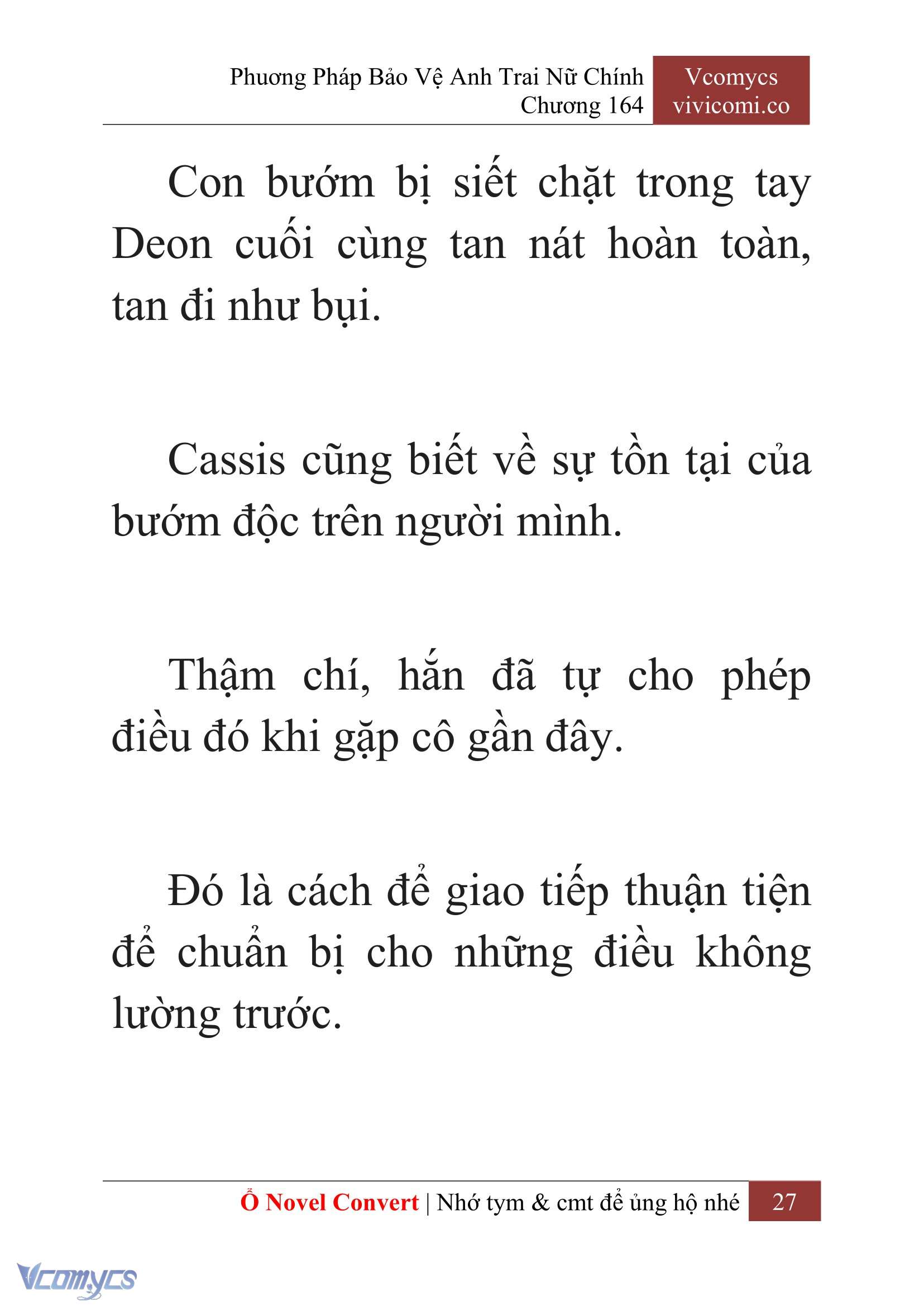 [Novel] Phương Pháp Bảo Vệ Anh Trai Nữ Chính Chap 164 - Trang 2