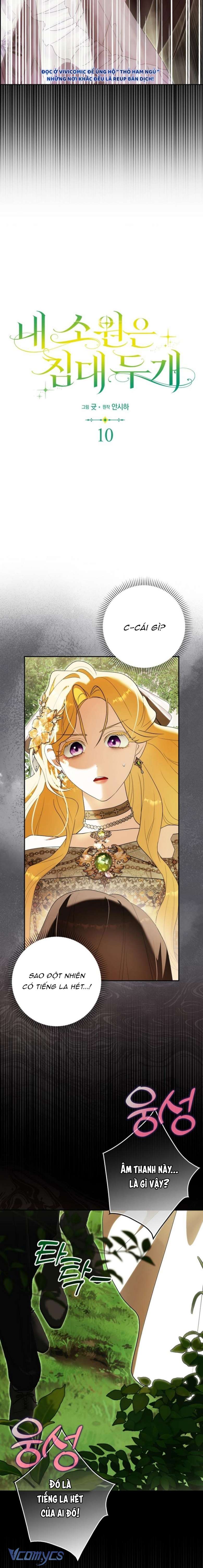 [15+] Tôi Không Muốn Ngủ Chung Giường Với Ngài Đâu! Chap 10 - Trang 4