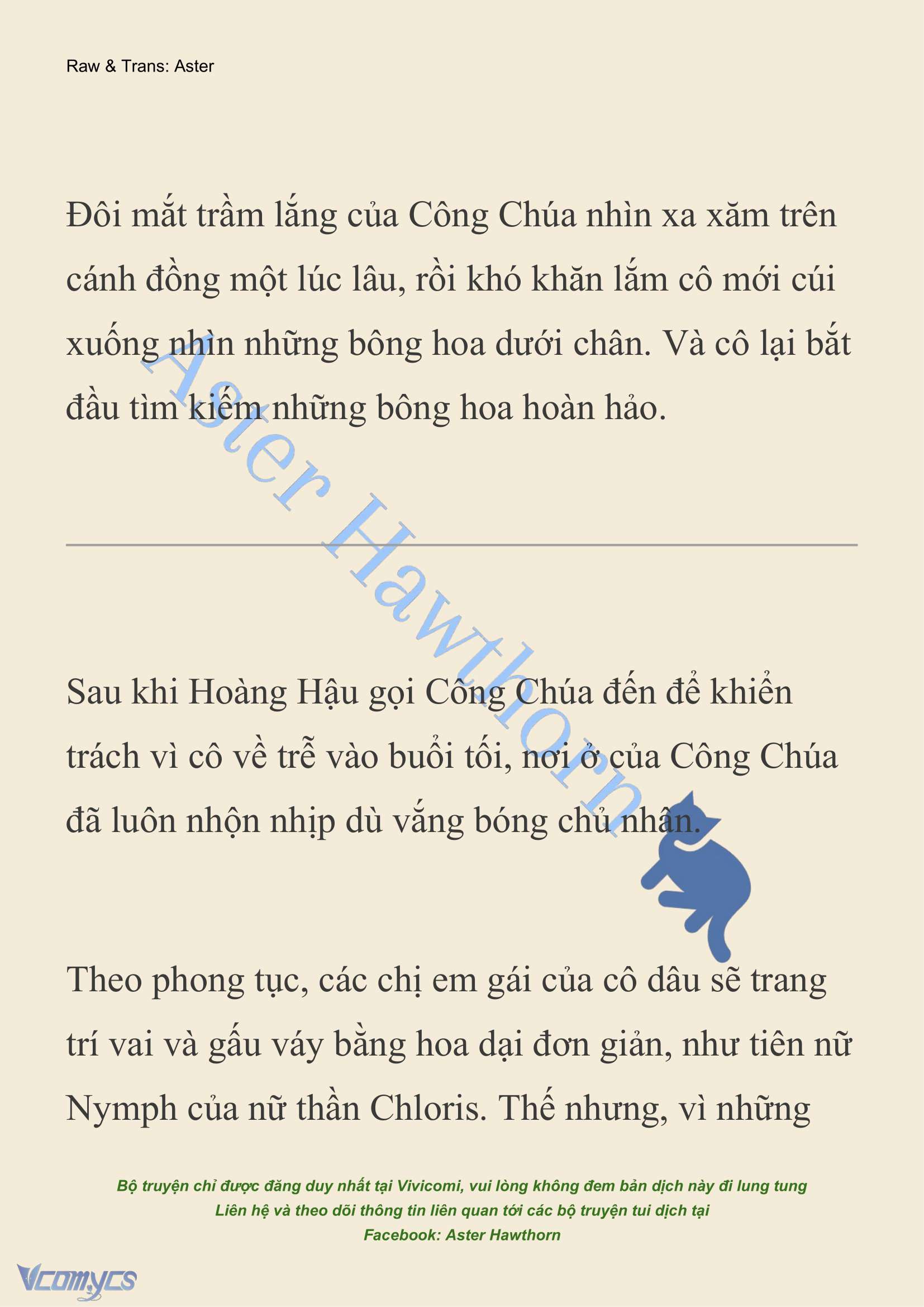 [NOVEL] Dành Cho Các Nữ Thần: Dành cho Psyche Chap 7 - Trang 2