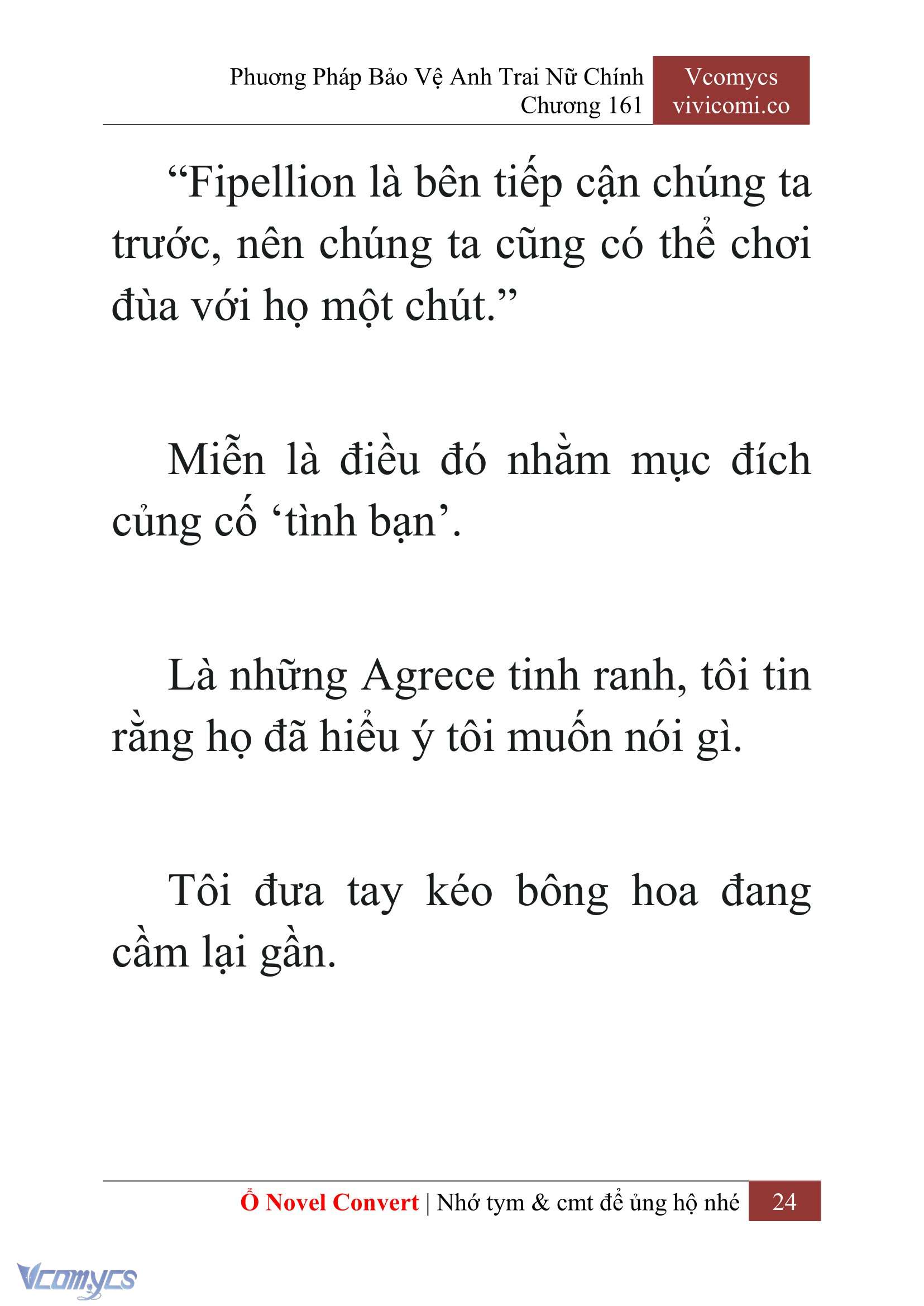 [Novel] Phương Pháp Bảo Vệ Anh Trai Nữ Chính Chap 161 - Trang 2