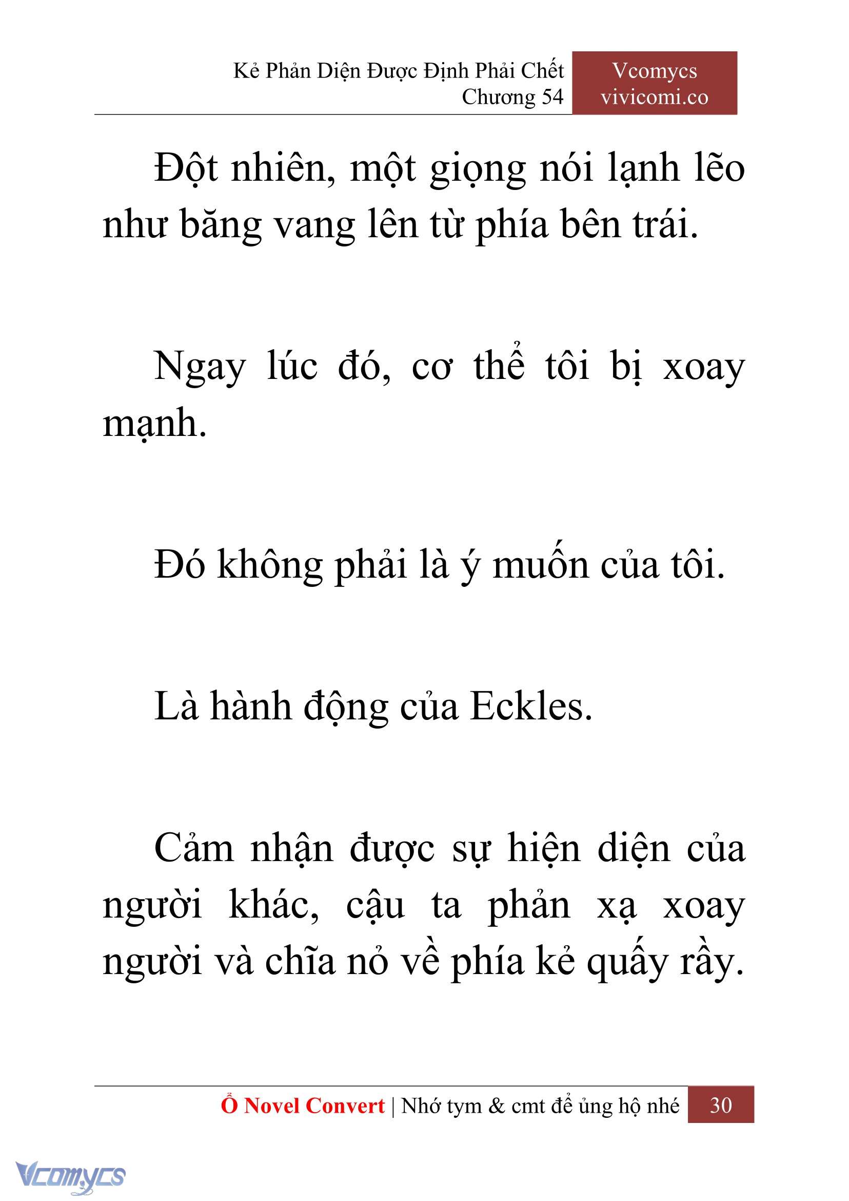 [Novel] Kẻ Phản Diện Được Định Phải Chết Chap 54 - Trang 2