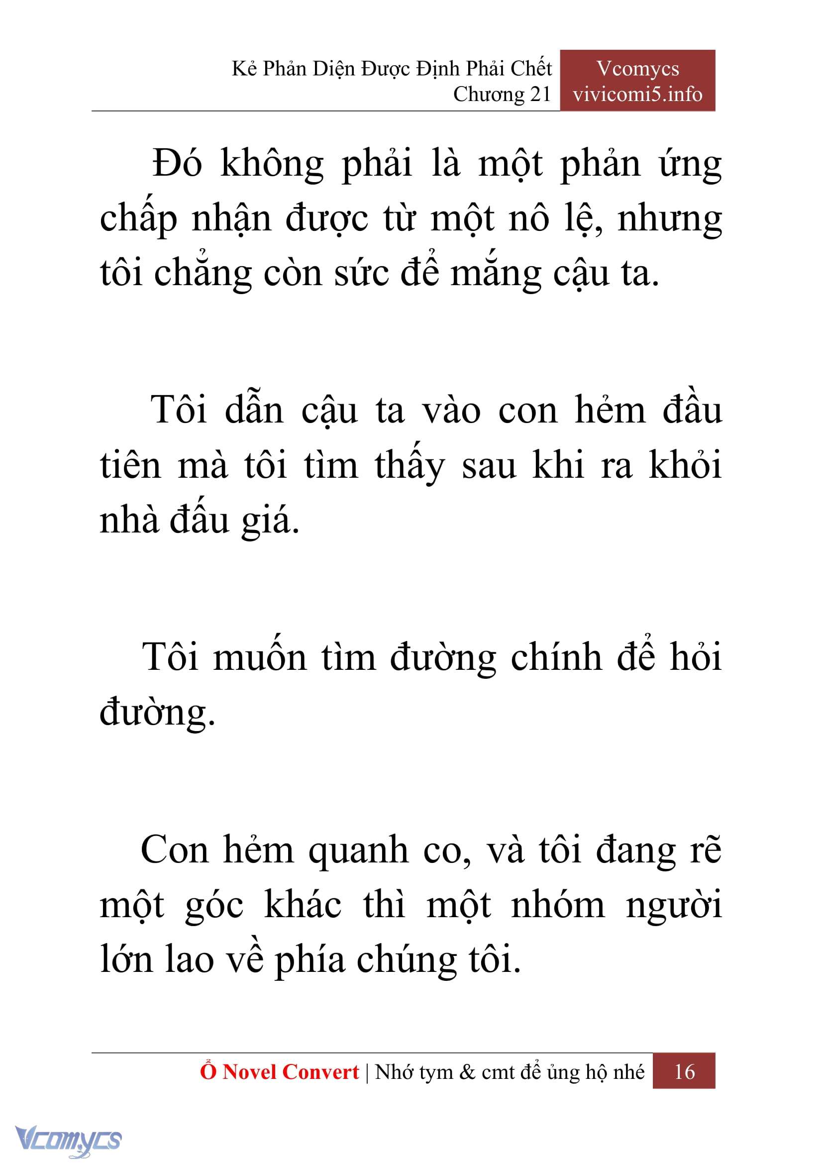 [Novel] Kẻ Phản Diện Được Định Phải Chết Chap 21 - Trang 2