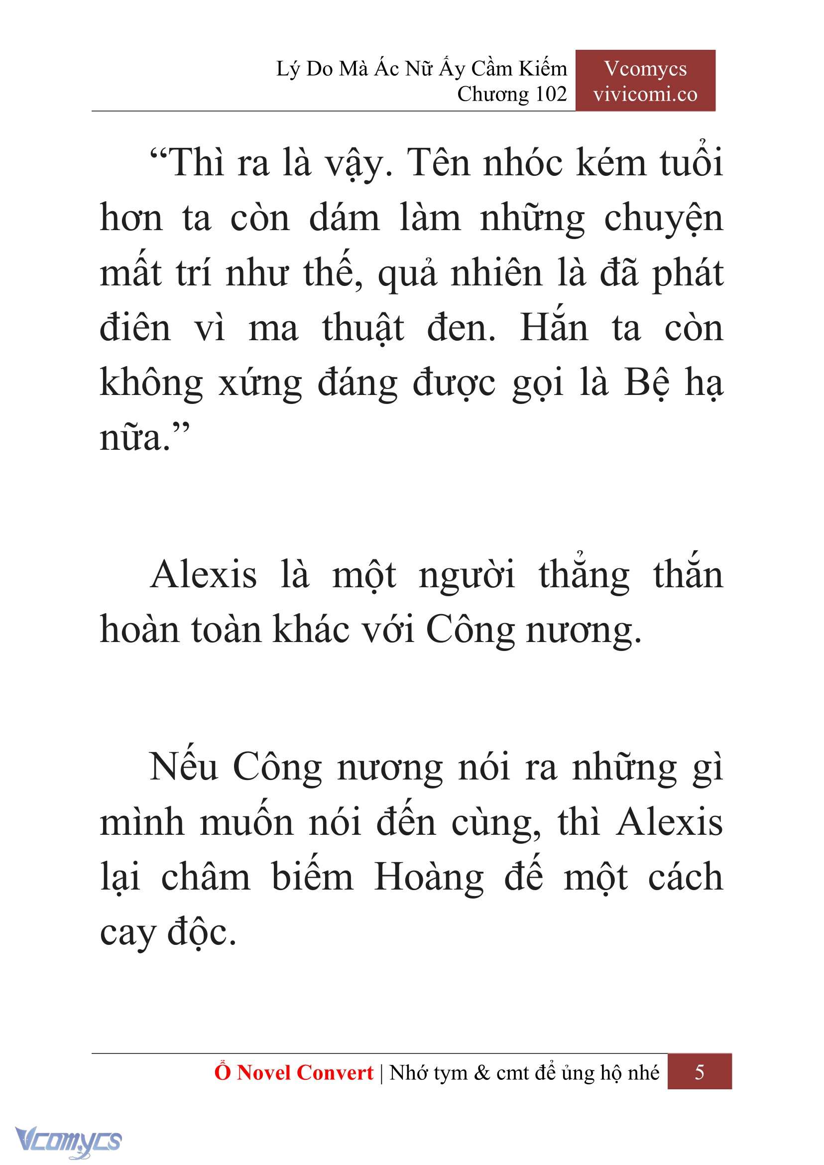 [Novel] Lý Do Mà Ác Nữ Ấy Cầm Kiếm Chap 102 - Next Chap 103