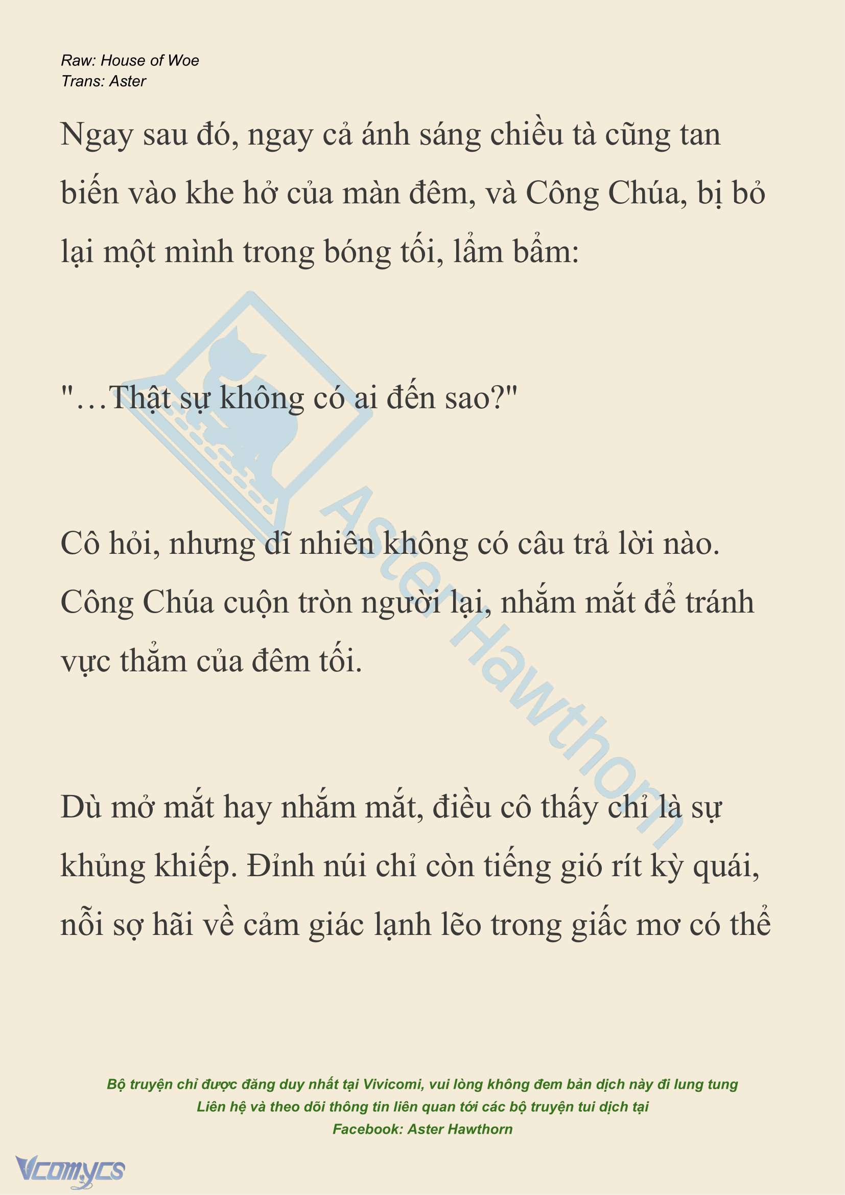 [NOVEL] Dành Cho Các Nữ Thần: Dành cho Psyche Chap 15 - Trang 2