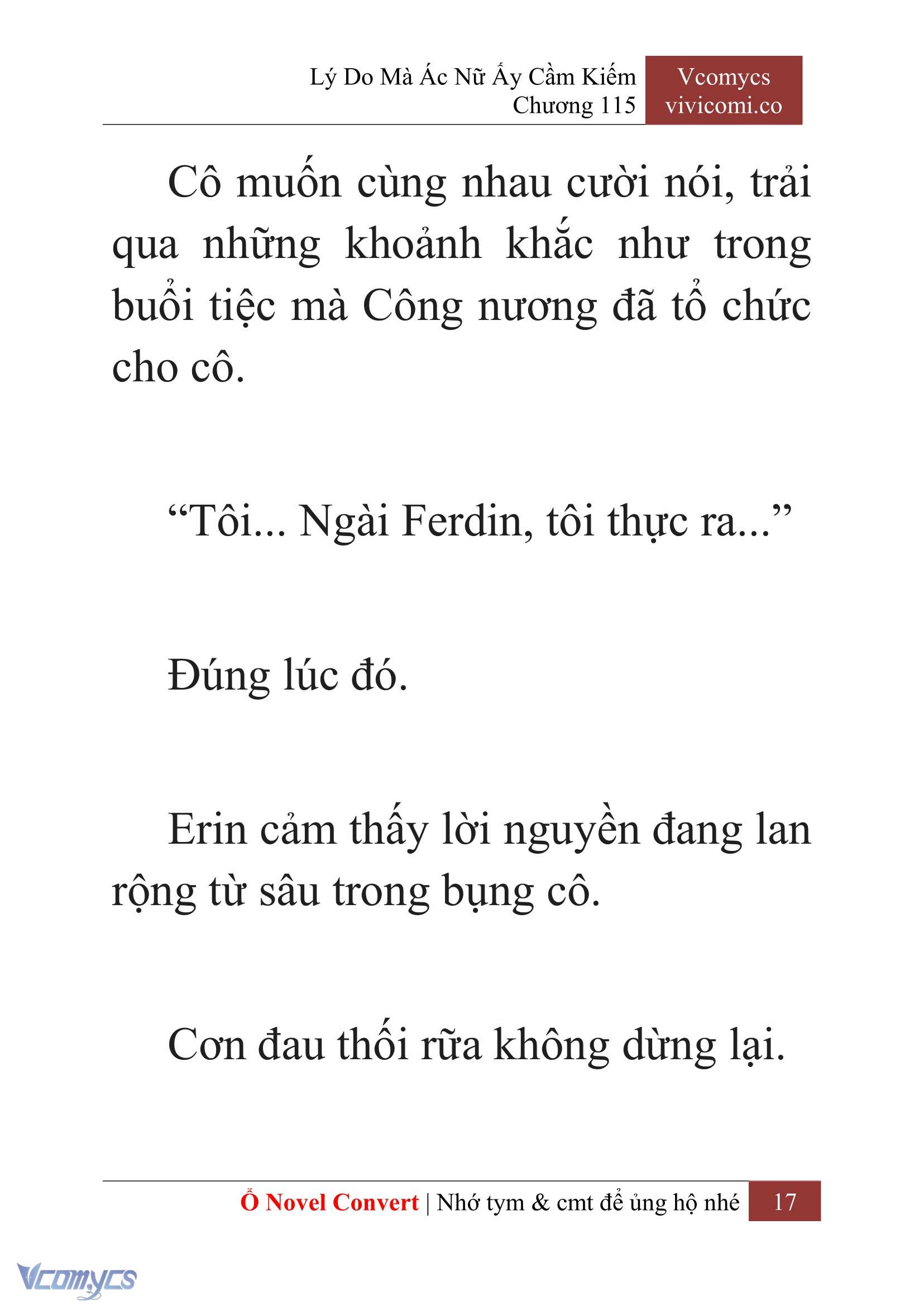 [Novel] Lý Do Mà Ác Nữ Ấy Cầm Kiếm Chap 115 - Next 