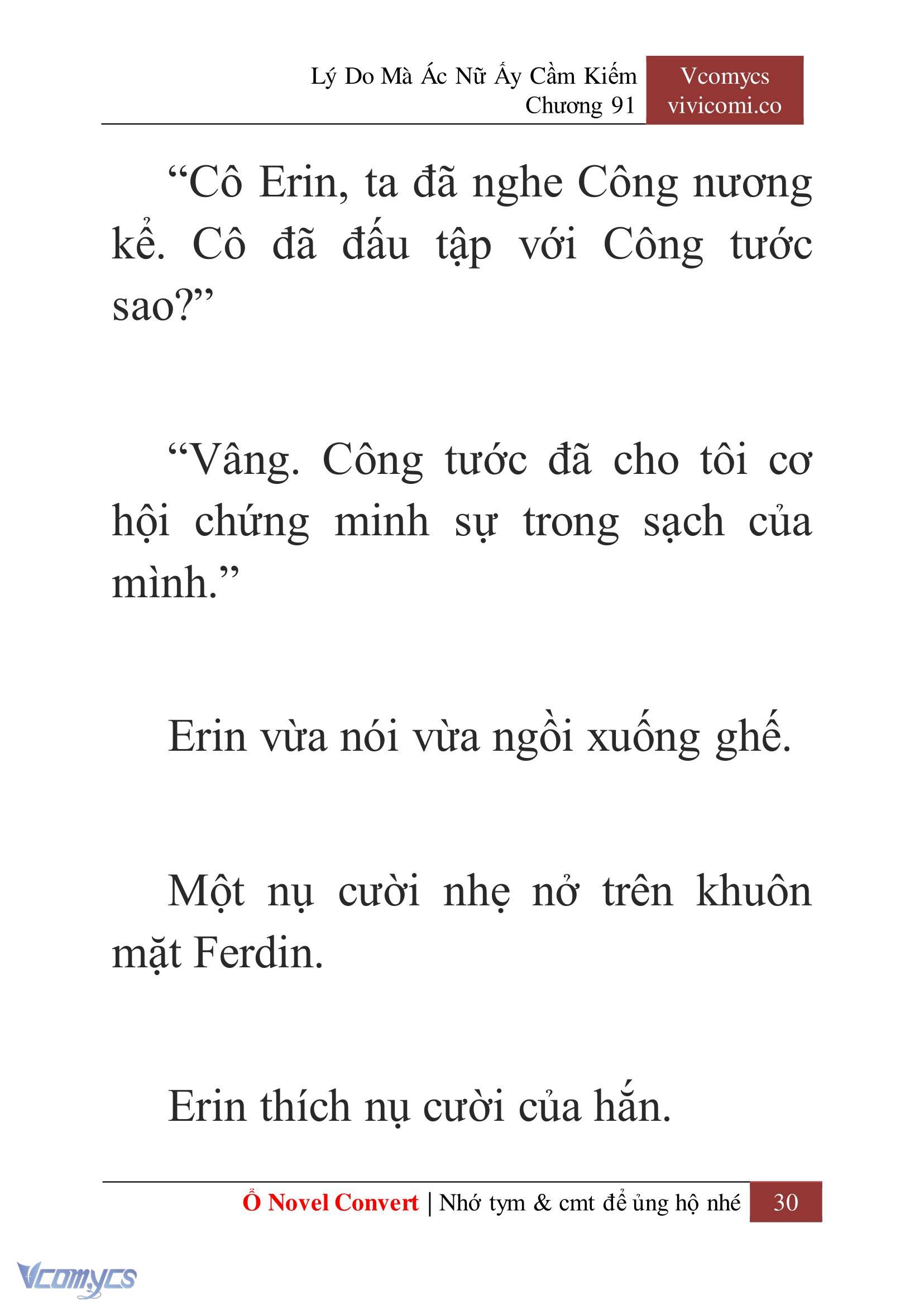 [Novel] Lý Do Mà Ác Nữ Ấy Cầm Kiếm Chap 91 - Trang 2