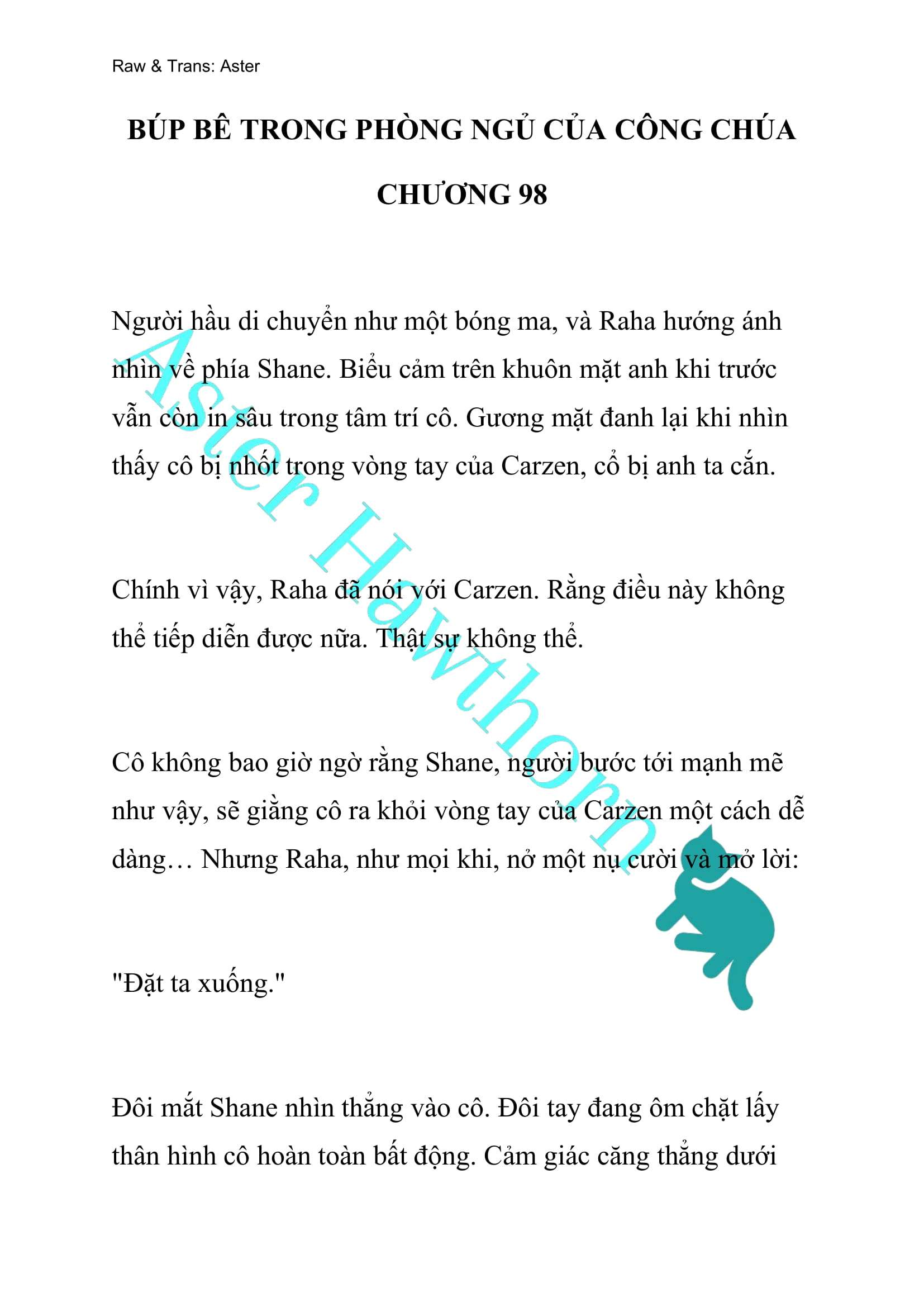 [NOVEL] Búp Bê Trong Phòng Ngủ Của Công Chúa Chap 98 - Trang 2