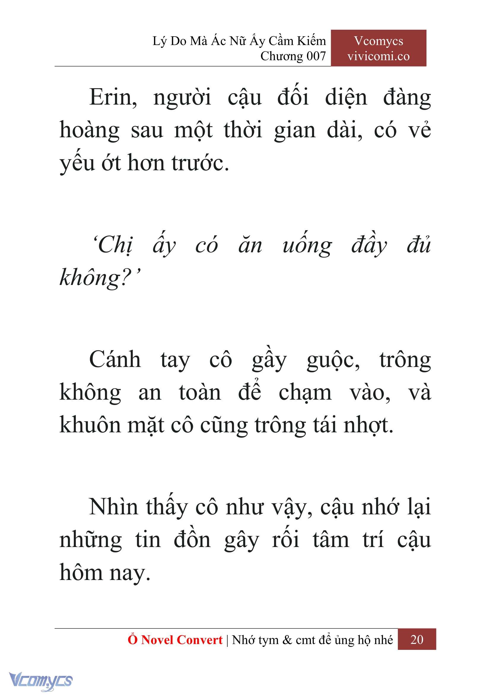 [Novel] Lý Do Mà Ác Nữ Ấy Cầm Kiếm Chap 7 - Trang 2