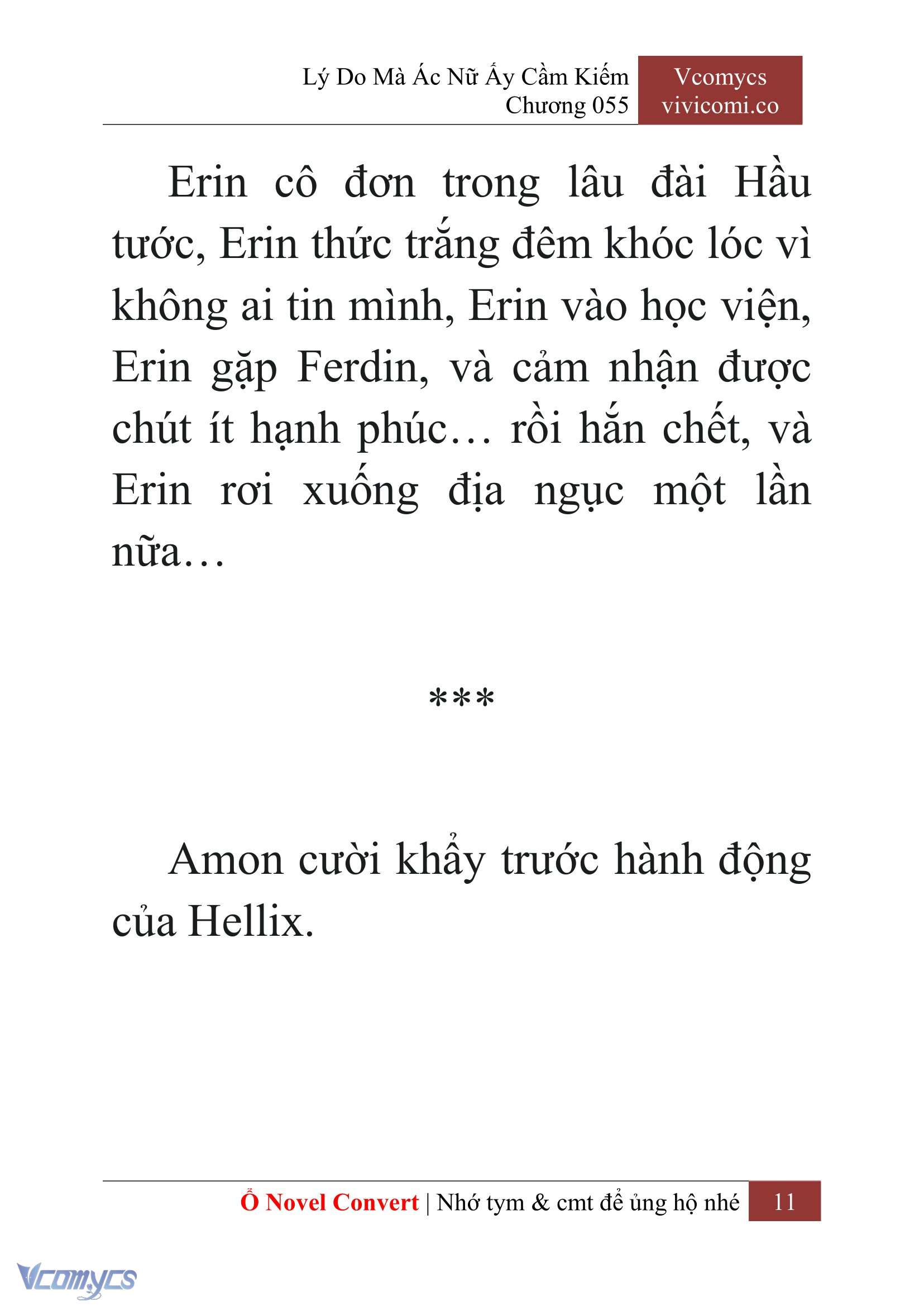 [Novel] Lý Do Mà Ác Nữ Ấy Cầm Kiếm Chap 55 - Trang 2