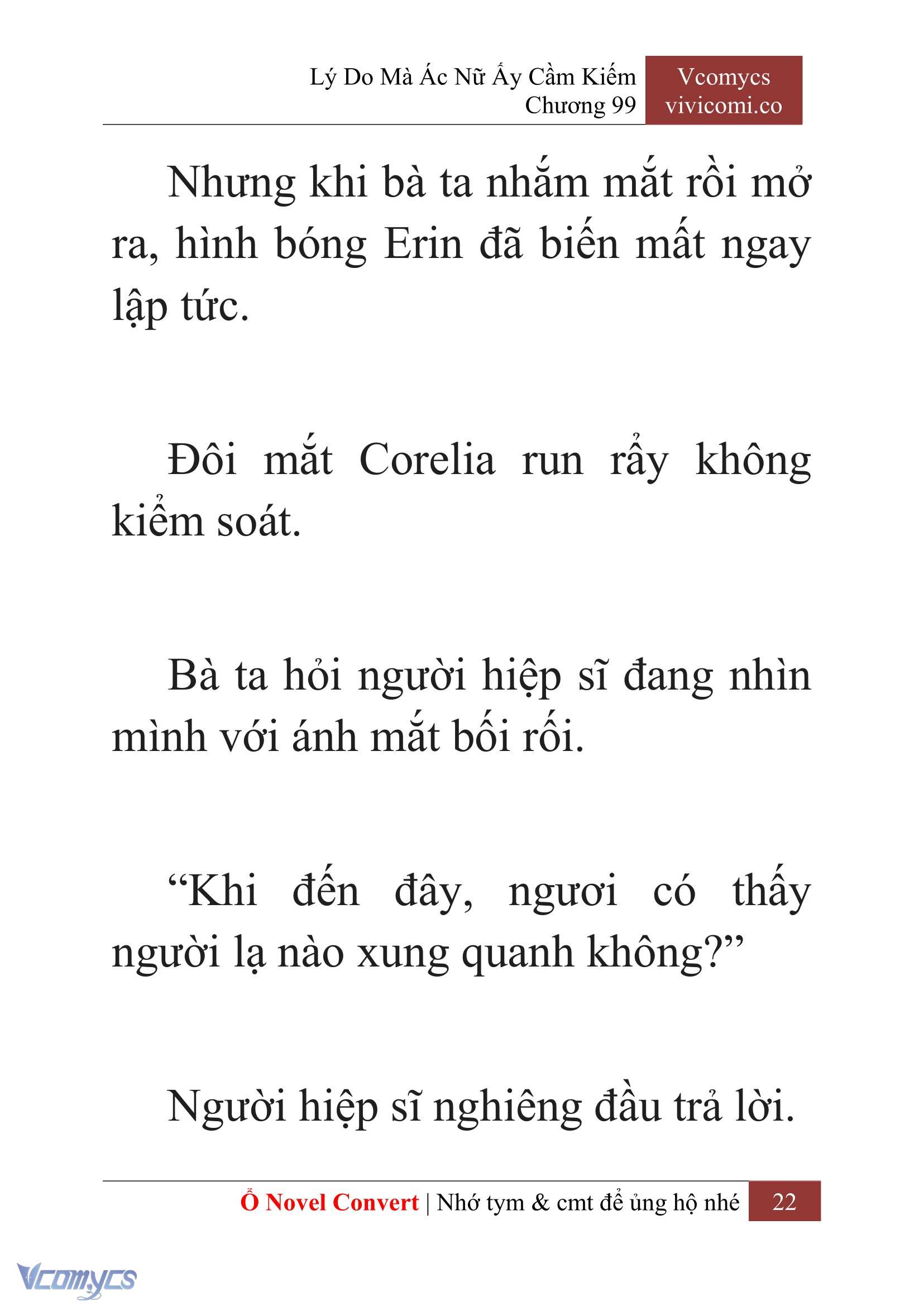 [Novel] Lý Do Mà Ác Nữ Ấy Cầm Kiếm Chap 99 - Trang 2
