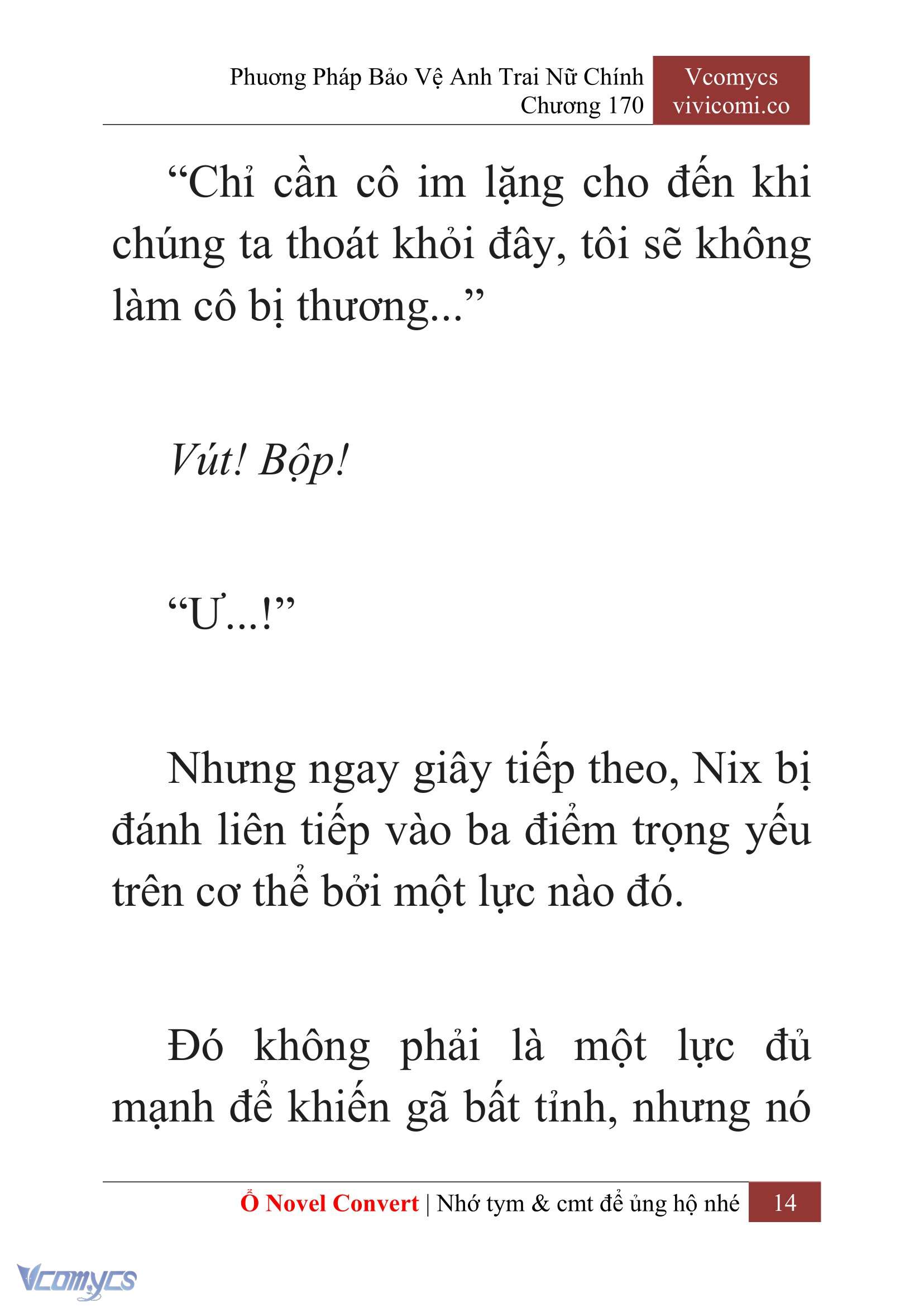 [Novel] Phương Pháp Bảo Vệ Anh Trai Nữ Chính Chap 170 - Trang 2