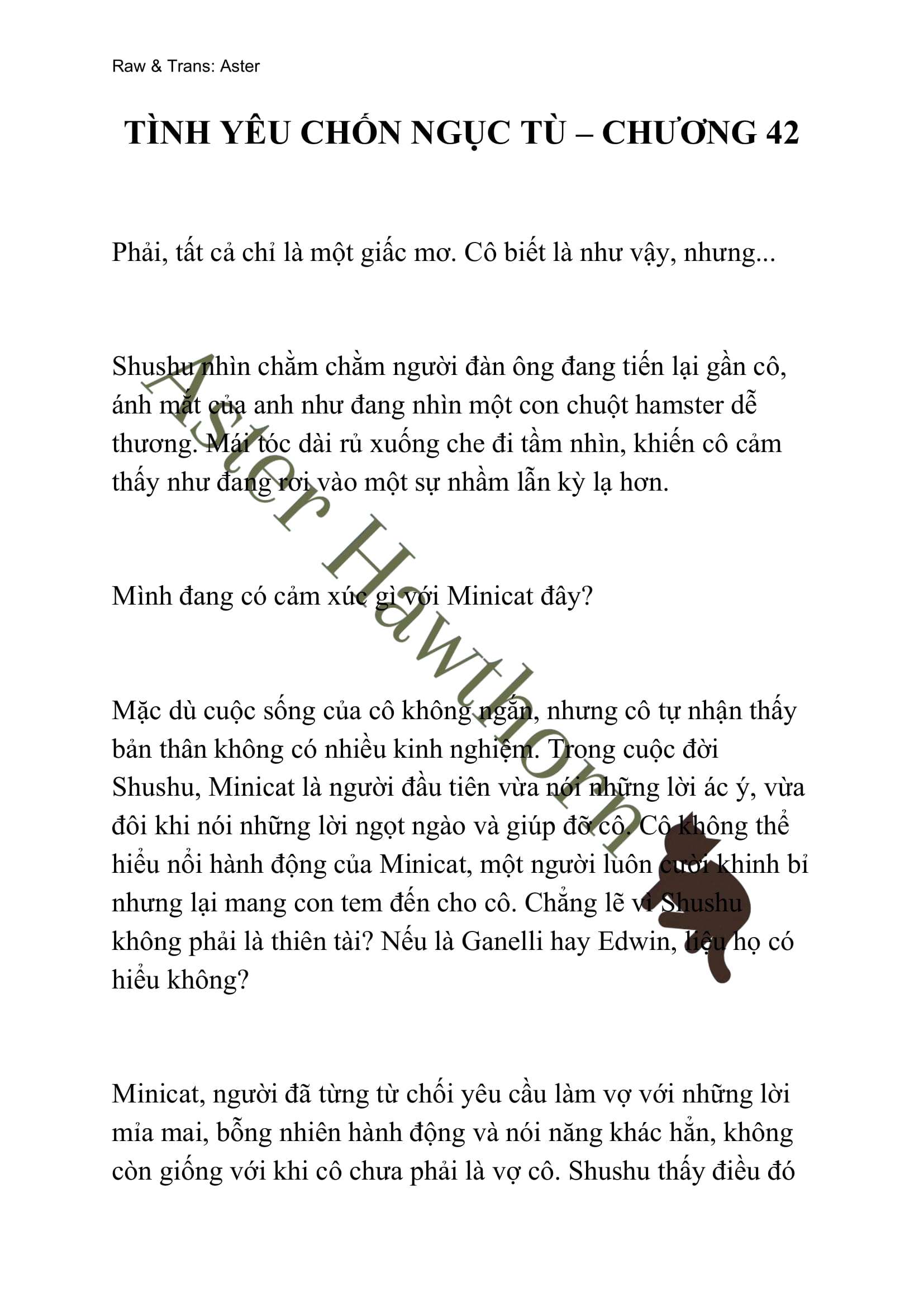 [NOVEL] Tình Yêu Chốn Ngục Tù Chap 42 - Trang 2