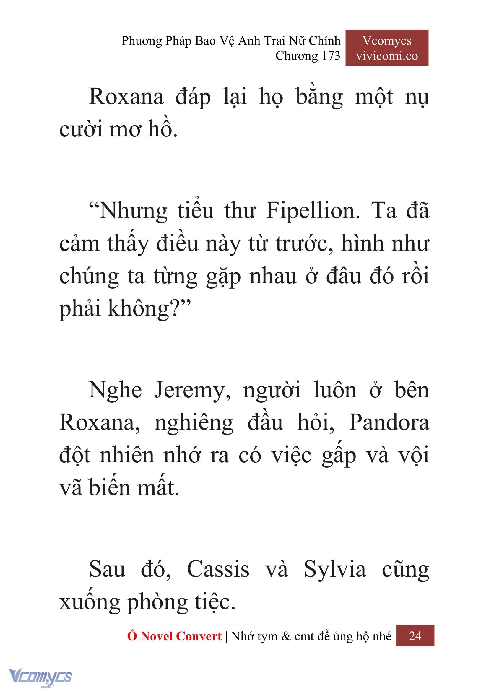 [Novel] Phương Pháp Bảo Vệ Anh Trai Nữ Chính Chap 173 - Trang 2