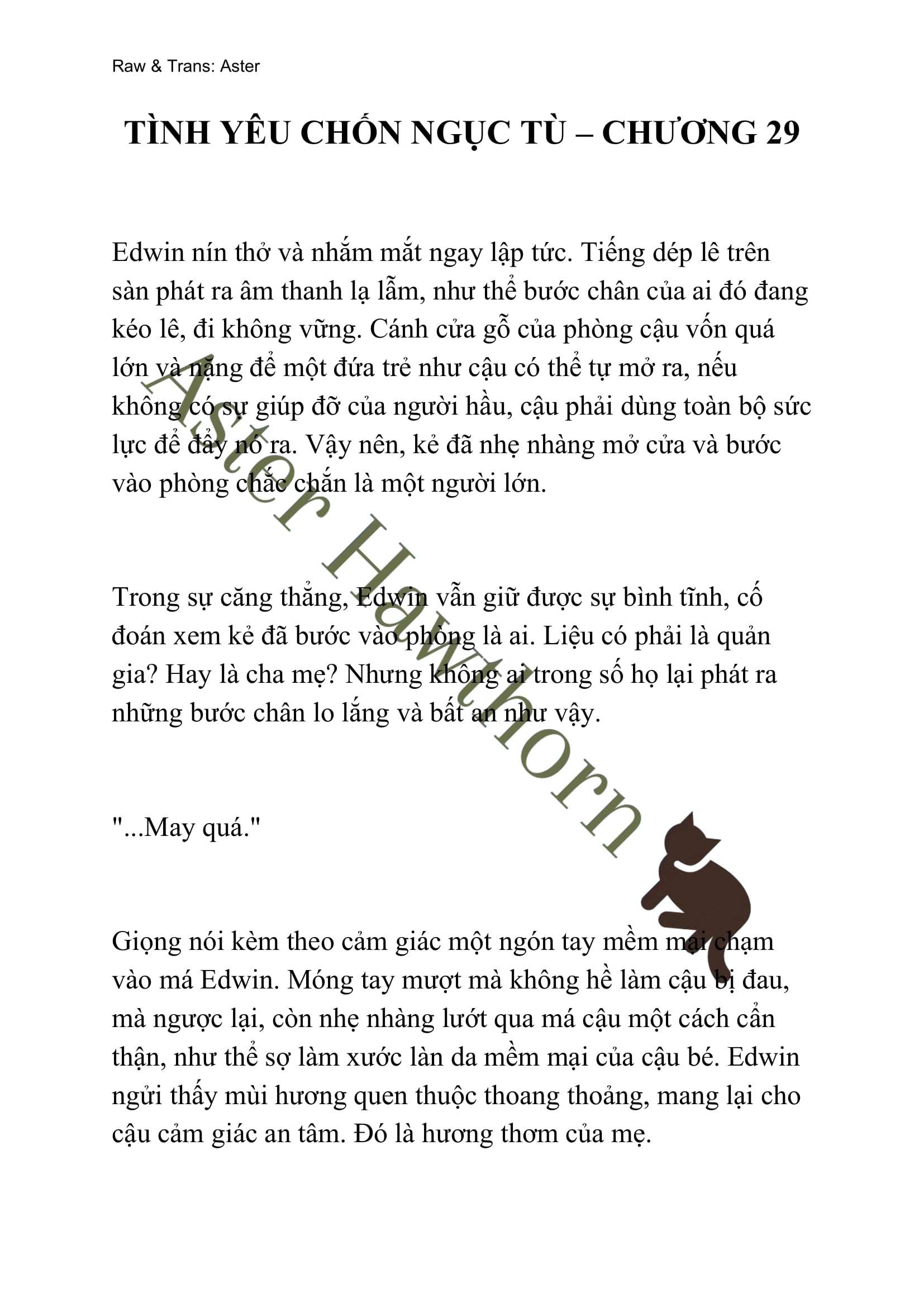 [NOVEL] Tình Yêu Chốn Ngục Tù Chap 29 - Next Chap 30