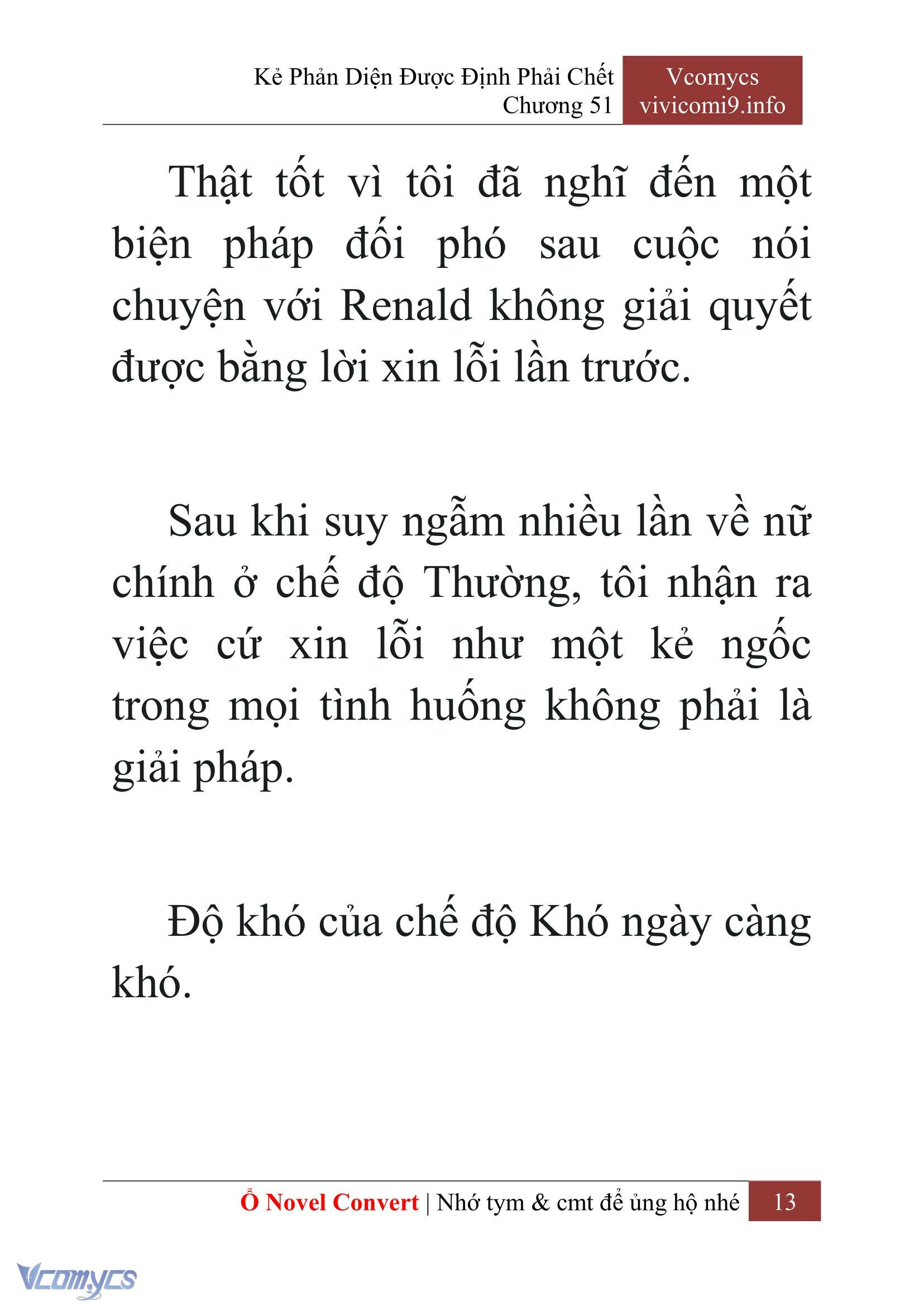 [Novel] Kẻ Phản Diện Được Định Phải Chết Chap 51 - Trang 2