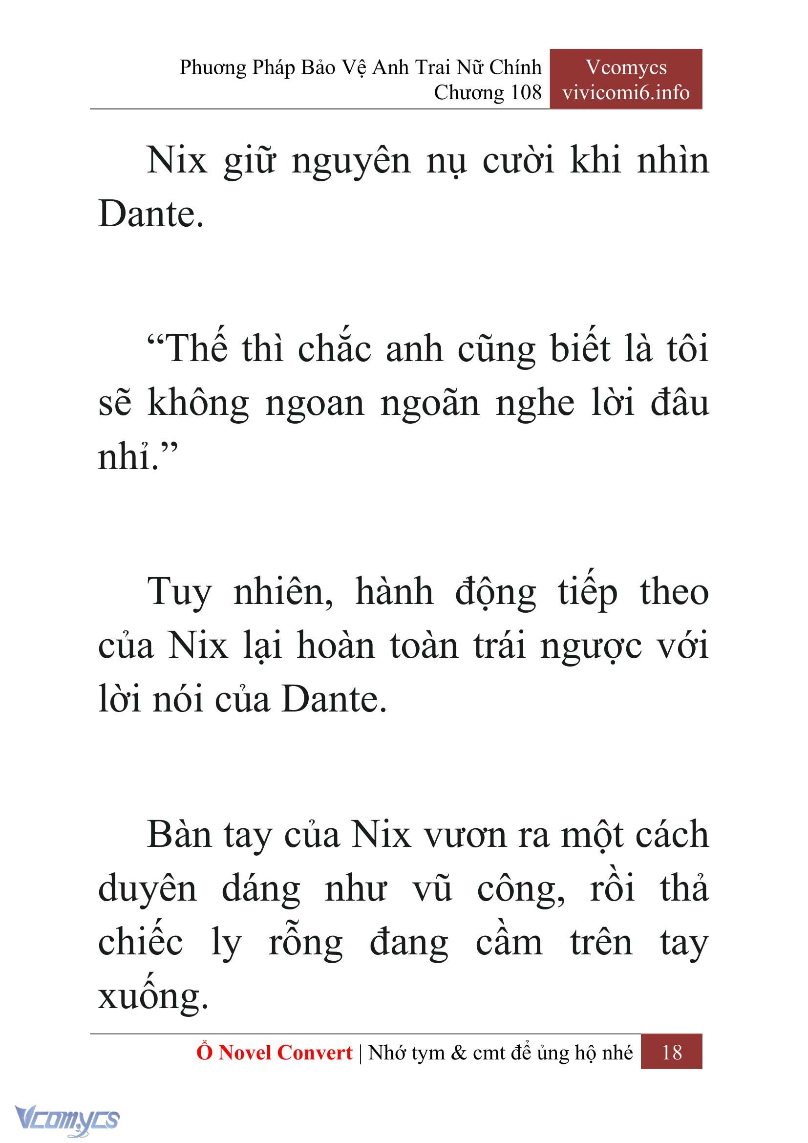 [Novel] Phương Pháp Bảo Vệ Anh Trai Nữ Chính Chap 108 - Trang 2