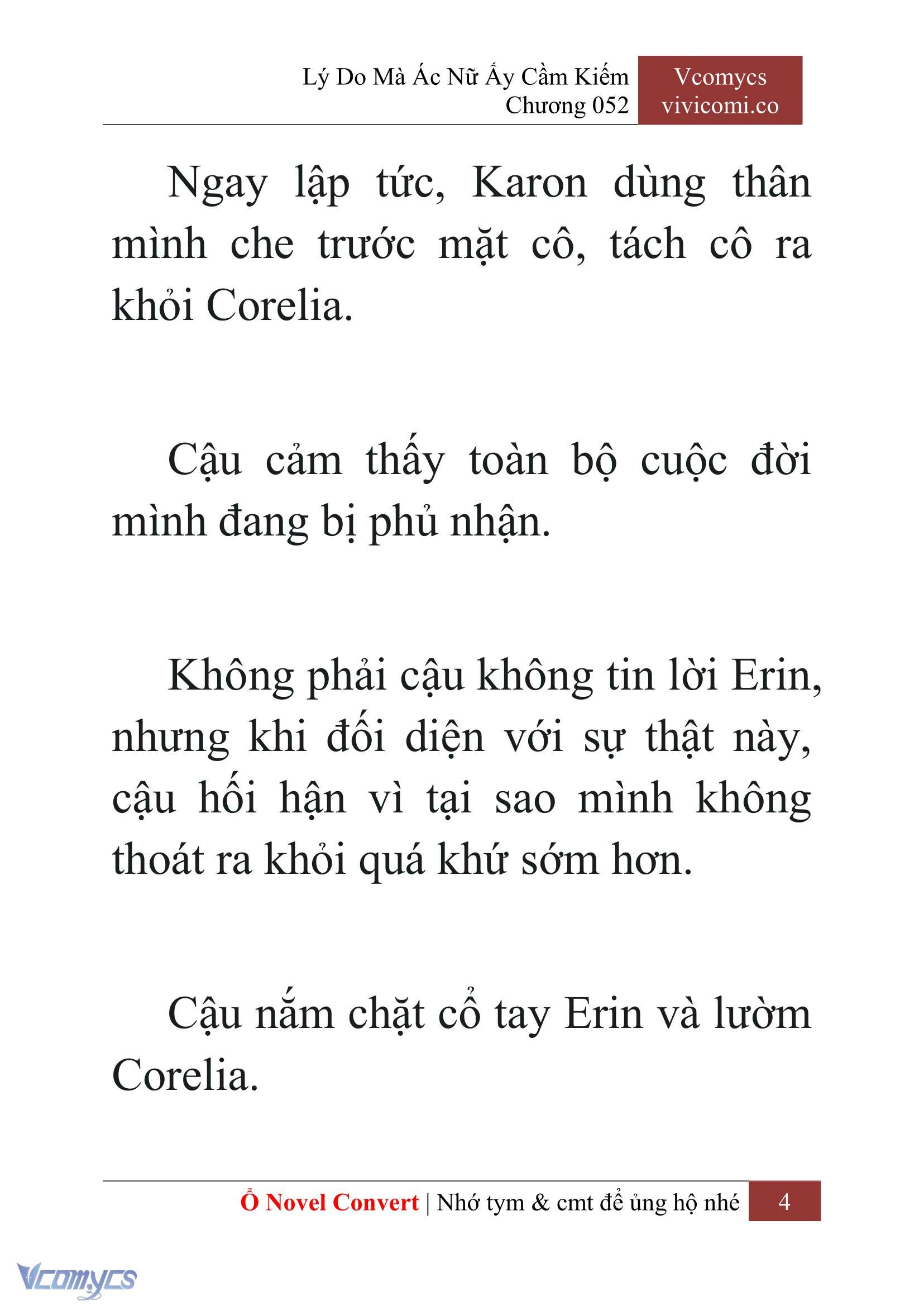 [Novel] Lý Do Mà Ác Nữ Ấy Cầm Kiếm Chap 52 - Trang 2