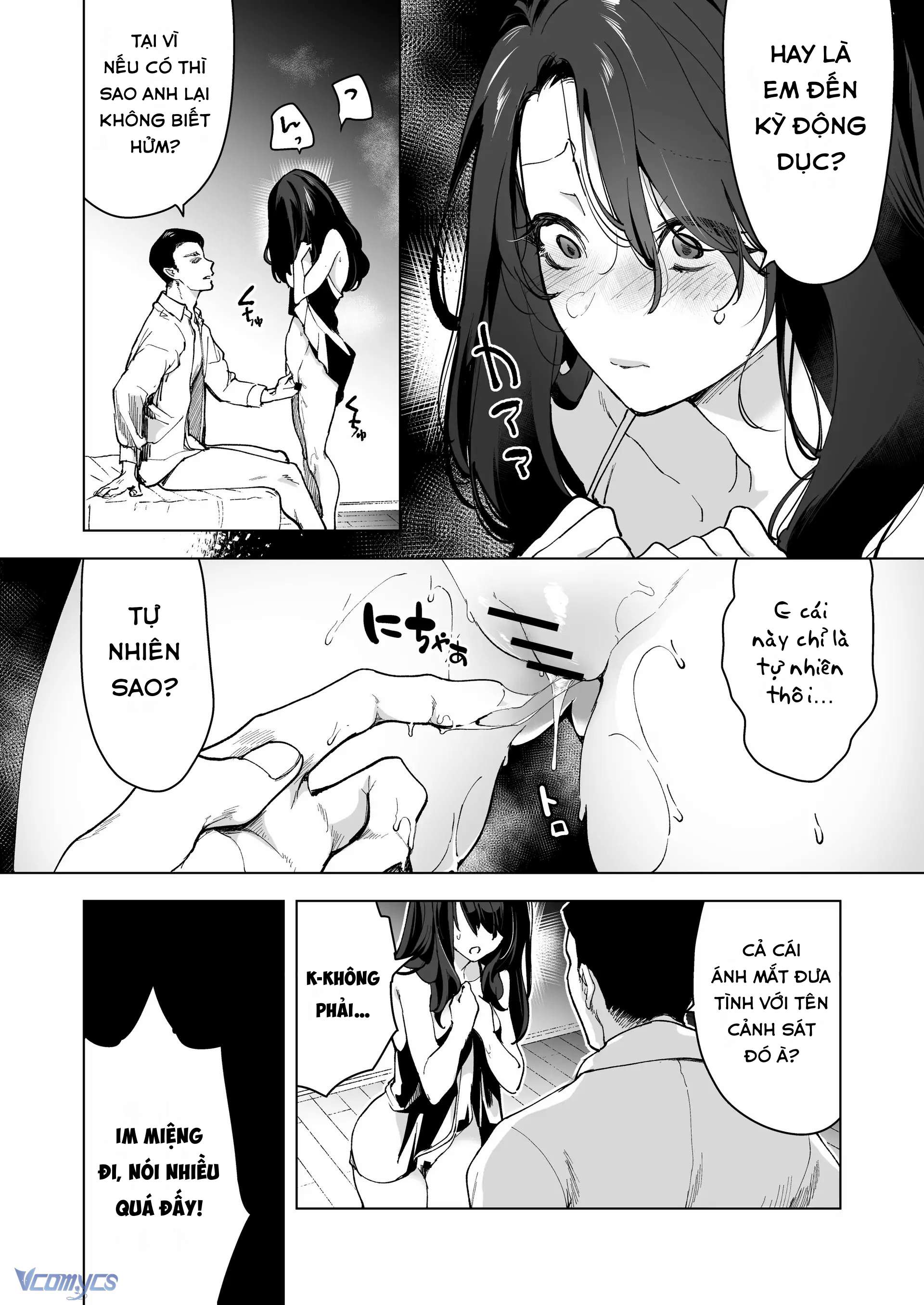 『18+』Anh cảnh sát nhà bên si tình - Cô vợ ngày ngày bị giam giữ và NTR trong lồng sắt Chap 1 - Trang 2