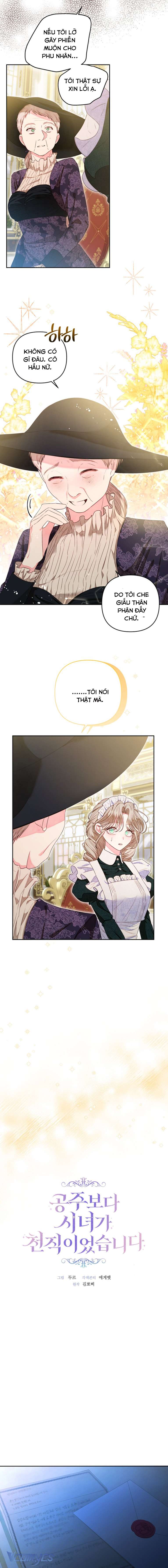 Trở Thành Hầu Gái Còn Hơn Làm Công Chúa Chap 9 - Trang 3