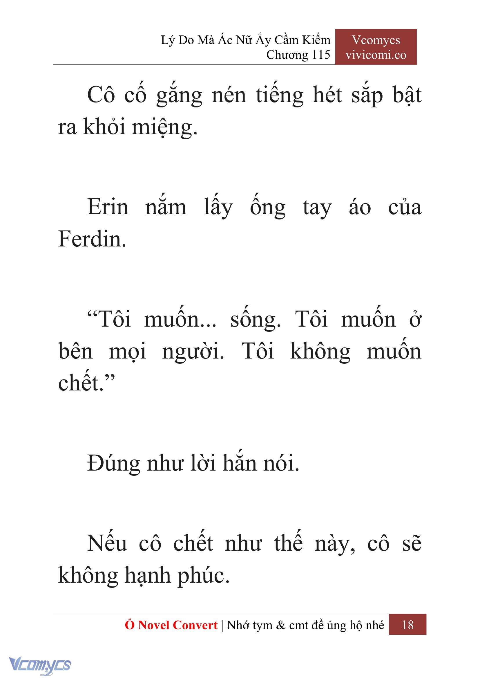 [Novel] Lý Do Mà Ác Nữ Ấy Cầm Kiếm Chap 115 - Next 