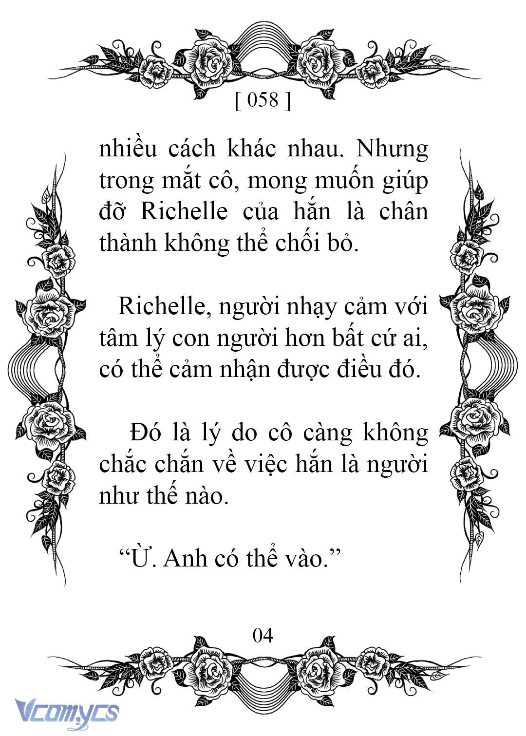[Novel] Chào Mừng Đến Với Dinh Thự Hoa Hồng Chap 58 - Trang 2