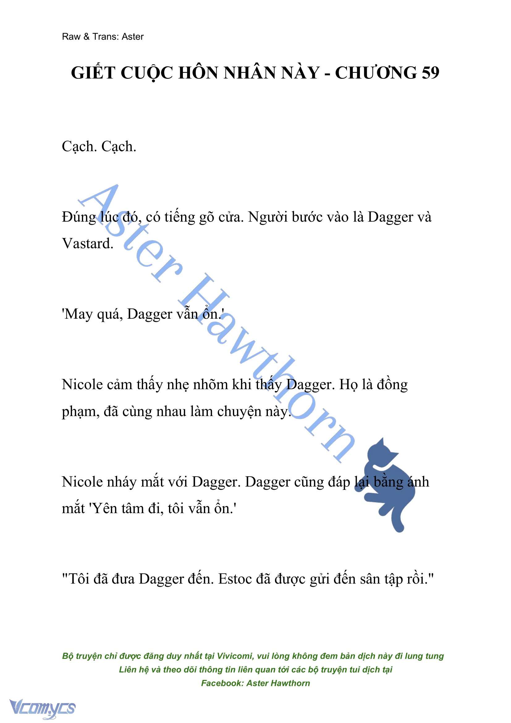 [NOVEL] Giết Cuộc Hôn Nhân Này Chap 59 - Trang 2