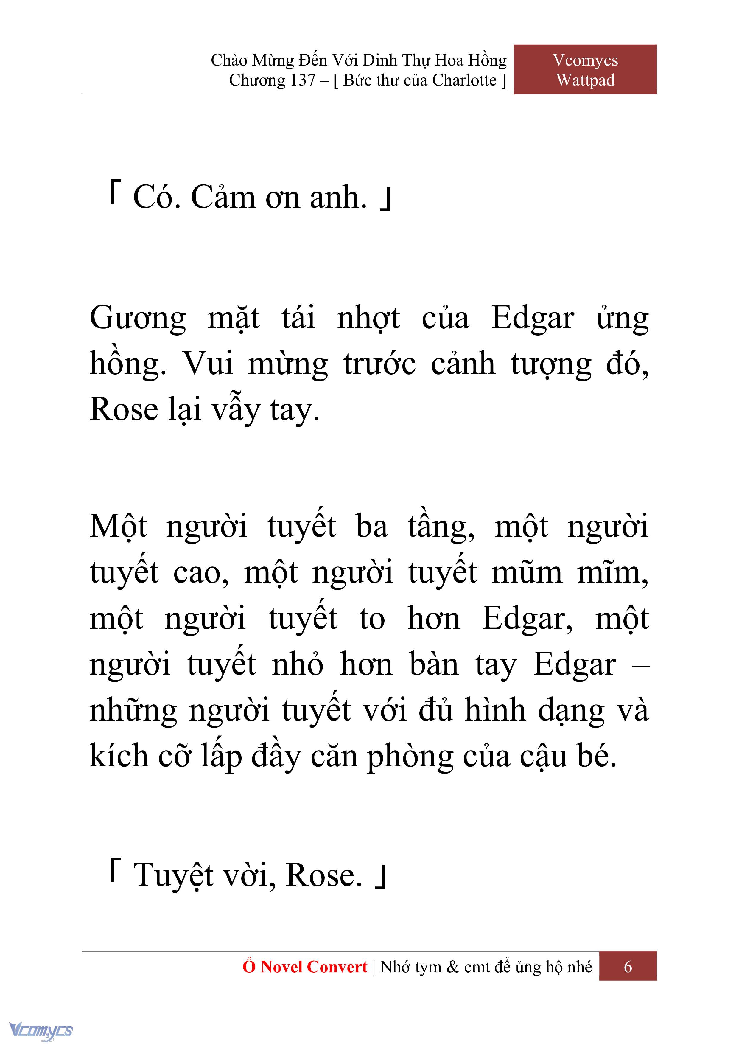 [Novel] Chào Mừng Đến Với Dinh Thự Hoa Hồng Chap 137 - Trang 2