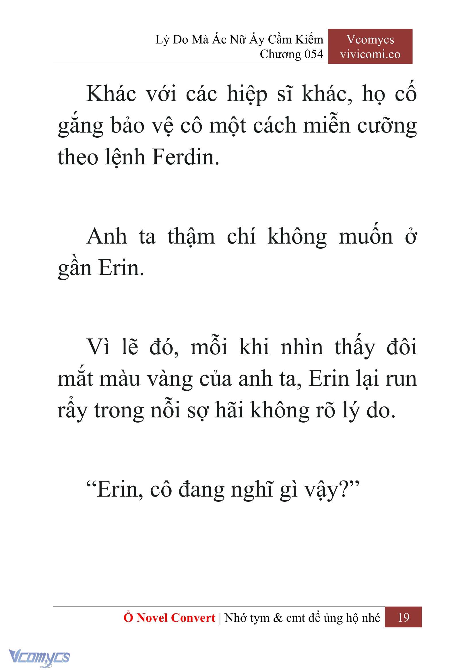 [Novel] Lý Do Mà Ác Nữ Ấy Cầm Kiếm Chap 54 - Trang 2