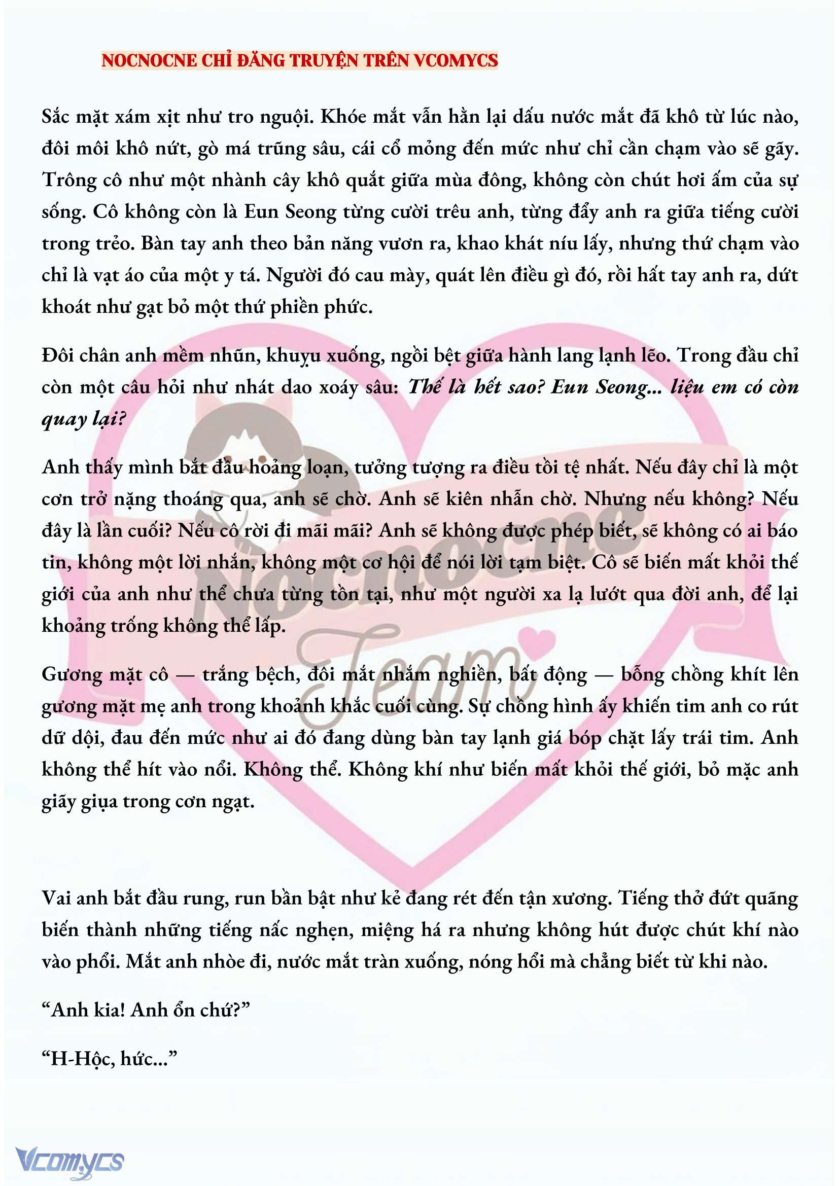 [NOVEL] CHÚNG TA KẾT THÚC VÀO MÙA THU Chap 56 - Trang 2