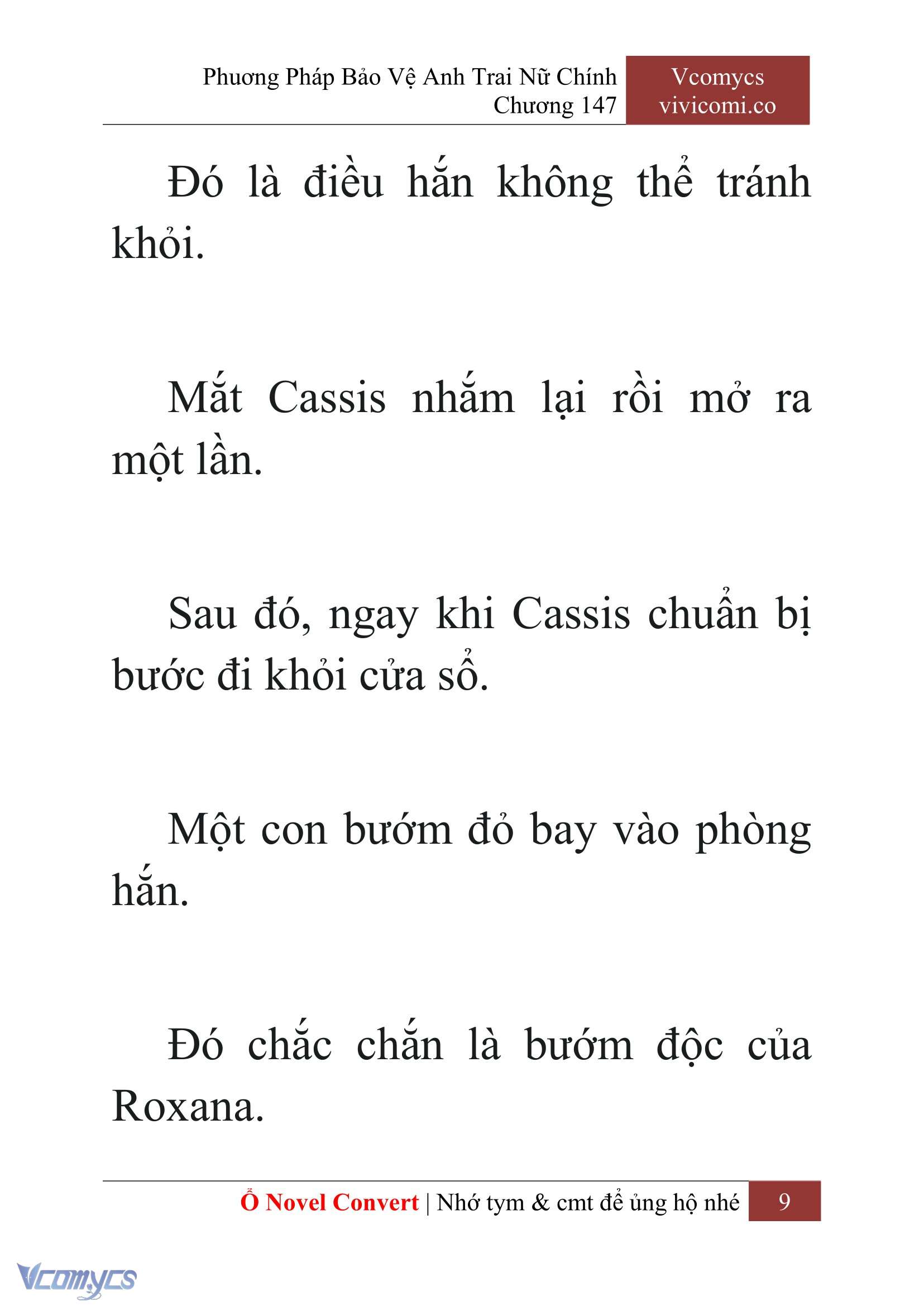 [Novel] Phương Pháp Bảo Vệ Anh Trai Nữ Chính Chap 147 - Next 