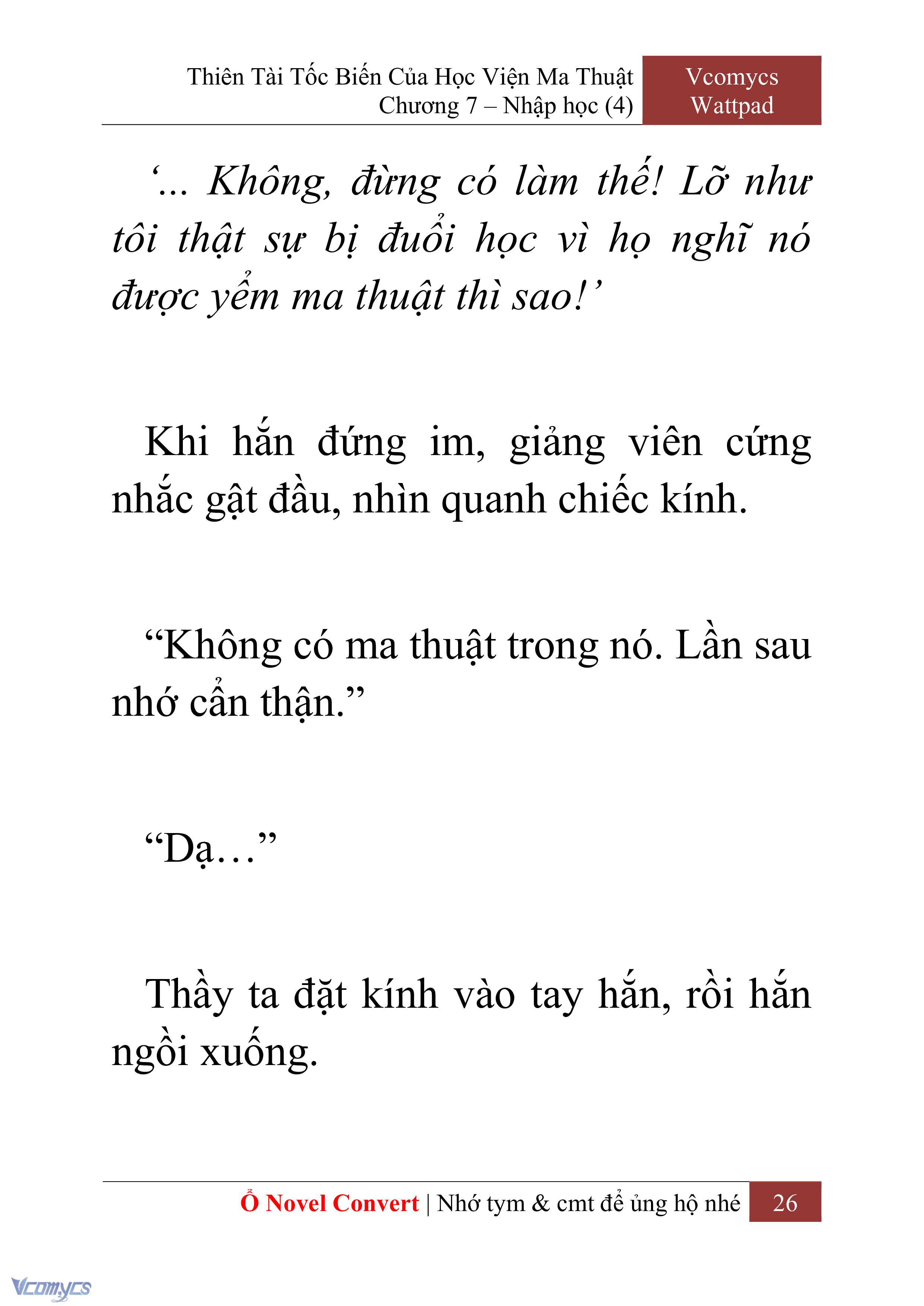 [Novel] Thiên Tài Tốc Biến Của Học Viện Ma Thuật Chap 7 - Trang 2