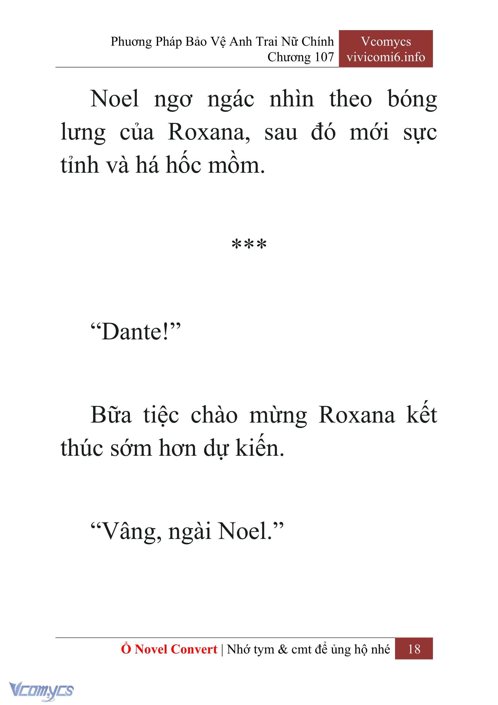 [Novel] Phương Pháp Bảo Vệ Anh Trai Nữ Chính Chap 107 - Trang 2