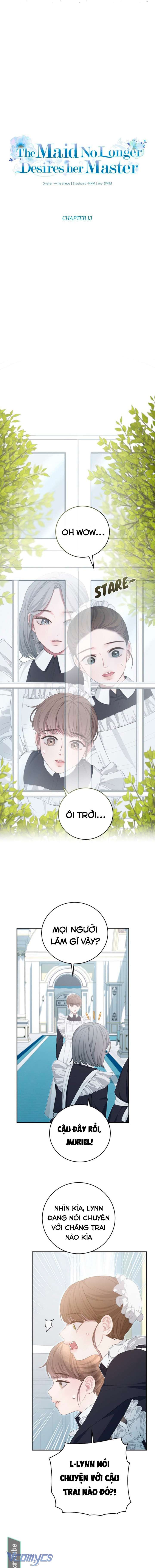 Hầu Nữ Không Còn Thèm Muốn Chủ Nhân Nữa Chapter 13 - Trang 4