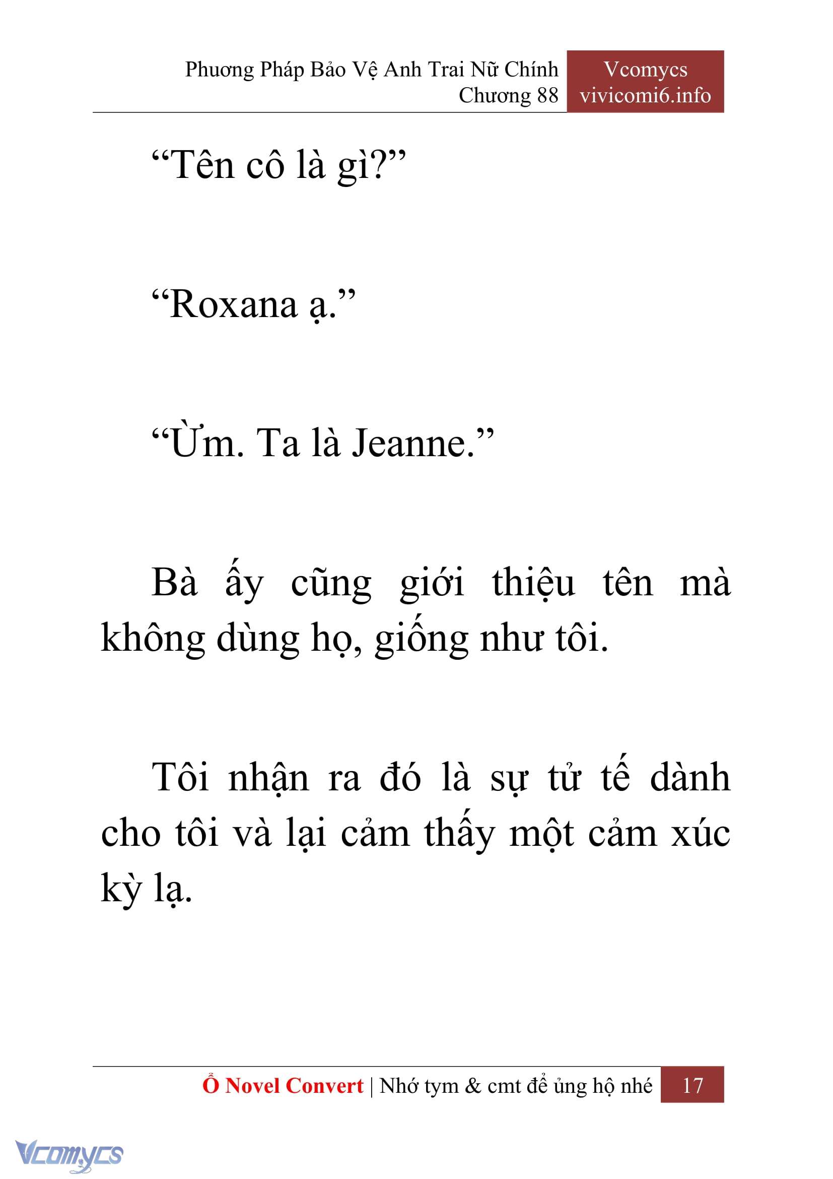[Novel] Phương Pháp Bảo Vệ Anh Trai Nữ Chính Chap 88 - Trang 2