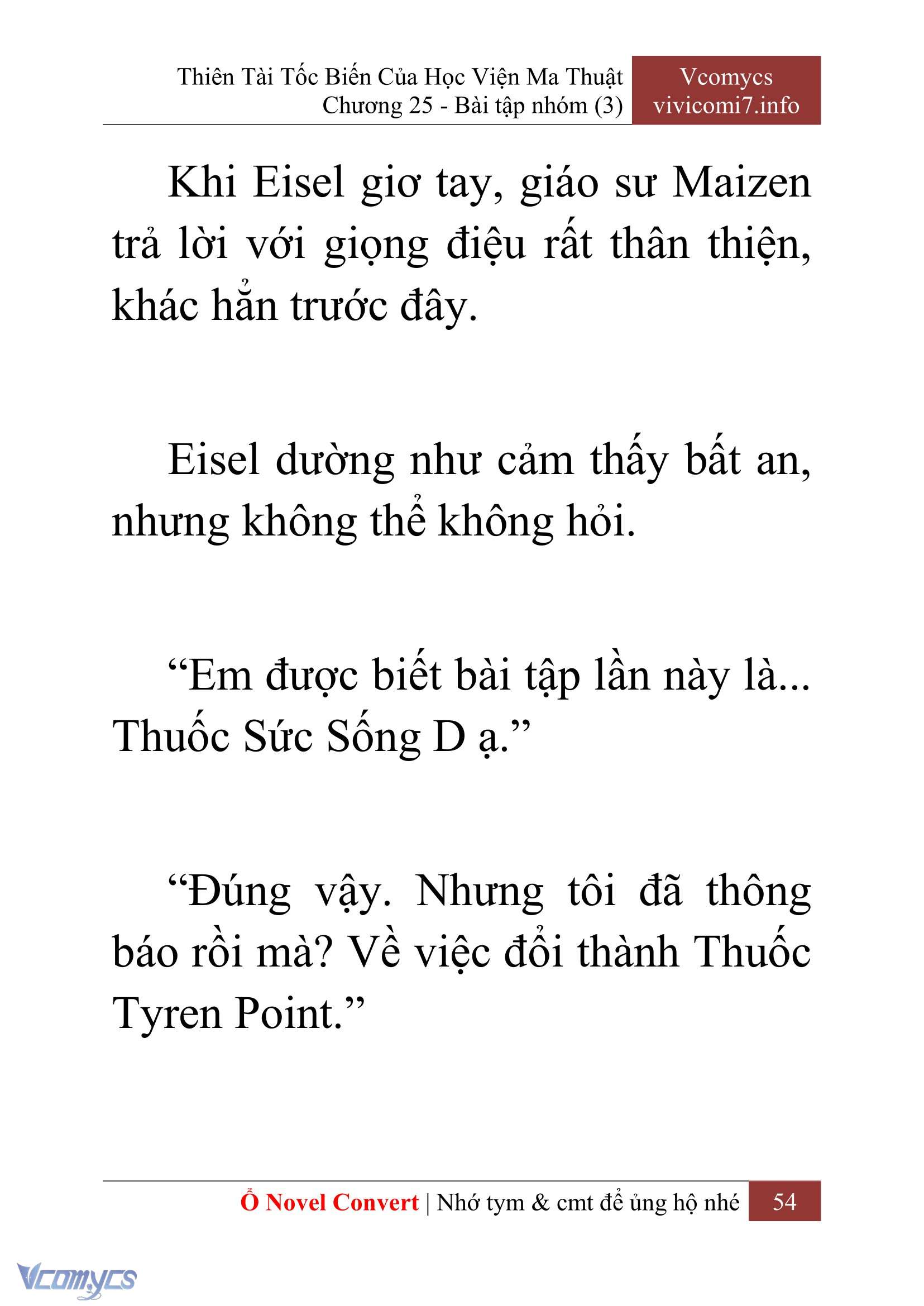 [Novel] Thiên Tài Tốc Biến Của Học Viện Ma Thuật Chap 25 - Next 