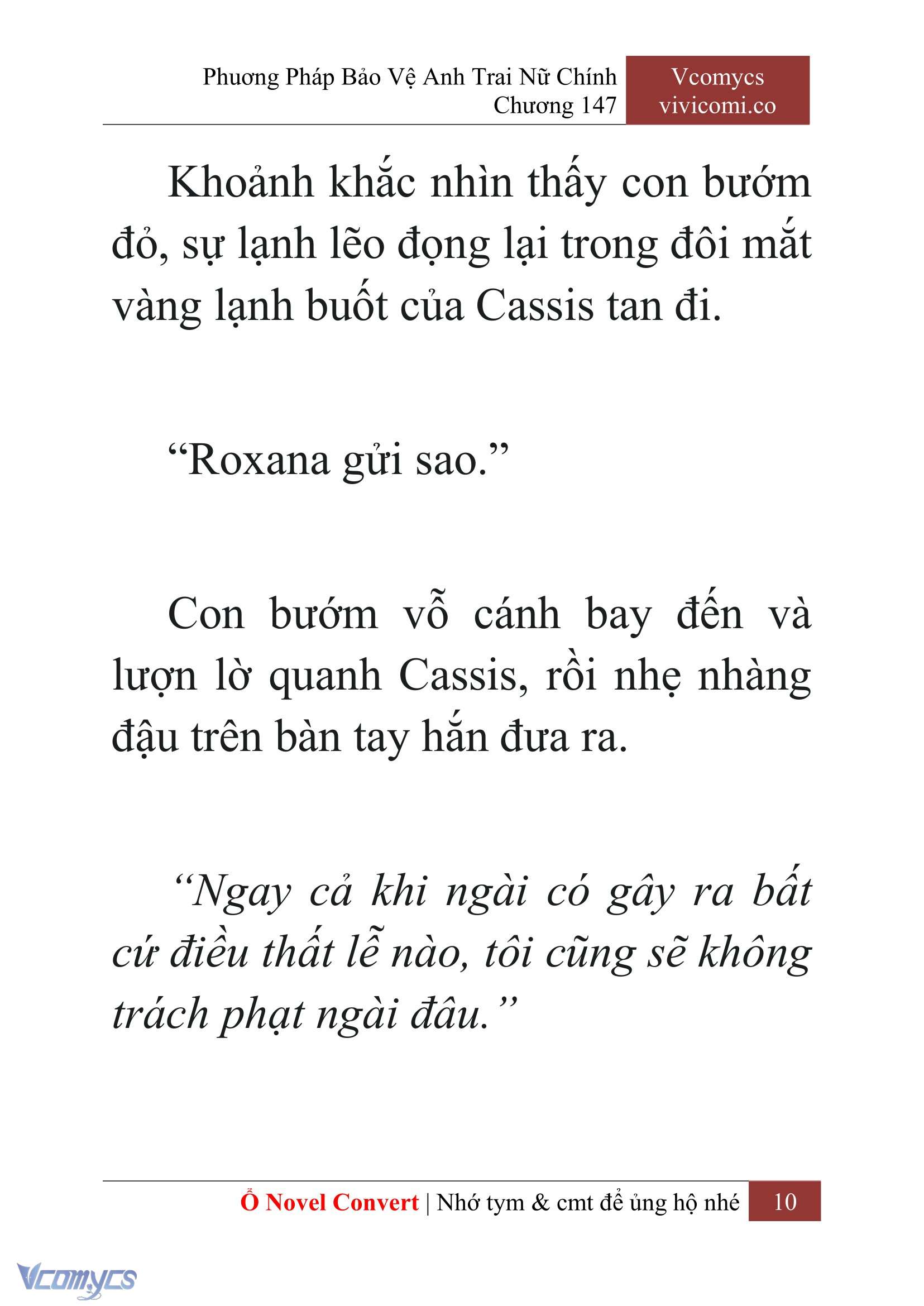 [Novel] Phương Pháp Bảo Vệ Anh Trai Nữ Chính Chap 147 - Next 