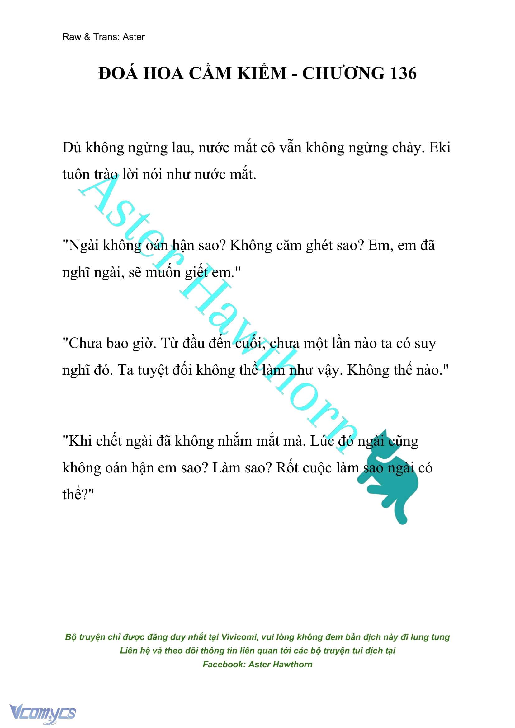 [NOVEL] Đóa Hoa Cầm Kiếm Chap 136 - Next Chap 137