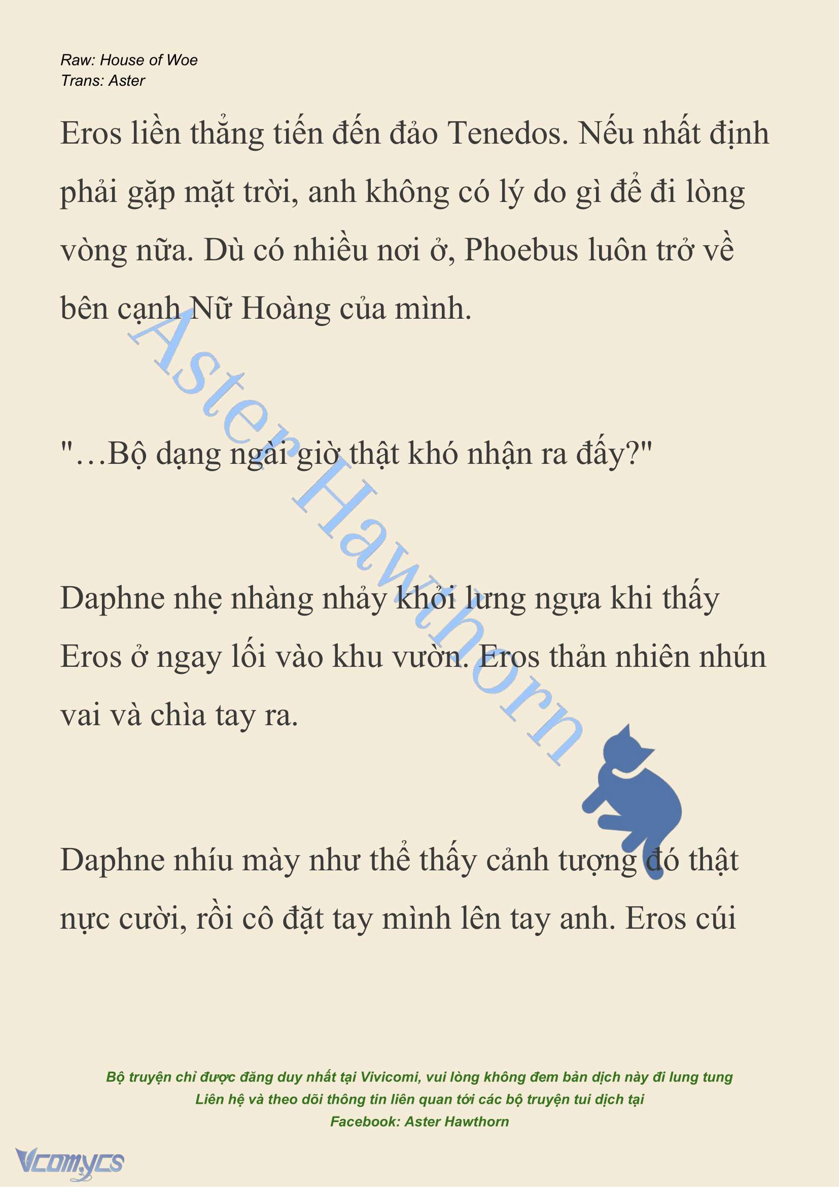 [NOVEL] Dành Cho Các Nữ Thần: Dành cho Psyche Chap 13 - Trang 2