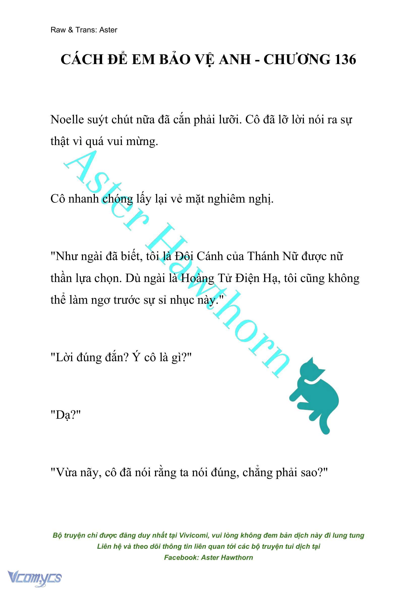 [NOVEL] Cách Để Em Bảo Vệ Anh Chap 136 - Trang 2
