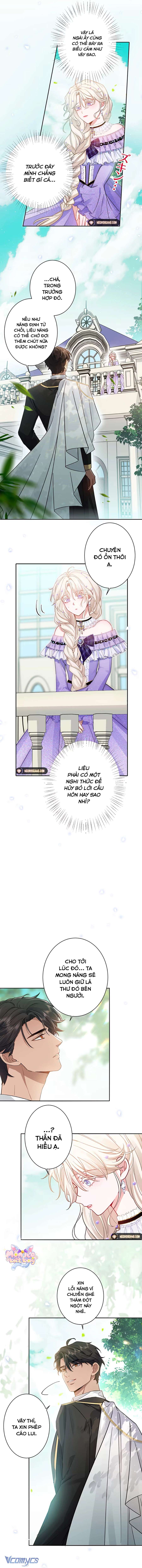 Lần này, tôi sẽ tránh cuộc hôn nhân với anh - Cách để rời xa anh, một người không có tình yêu Chap 8 - Trang 2