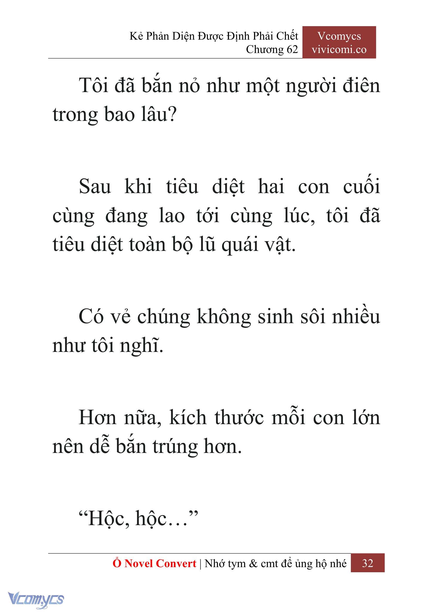 [Novel] Kẻ Phản Diện Được Định Phải Chết Chap 62 - Next Chap 63