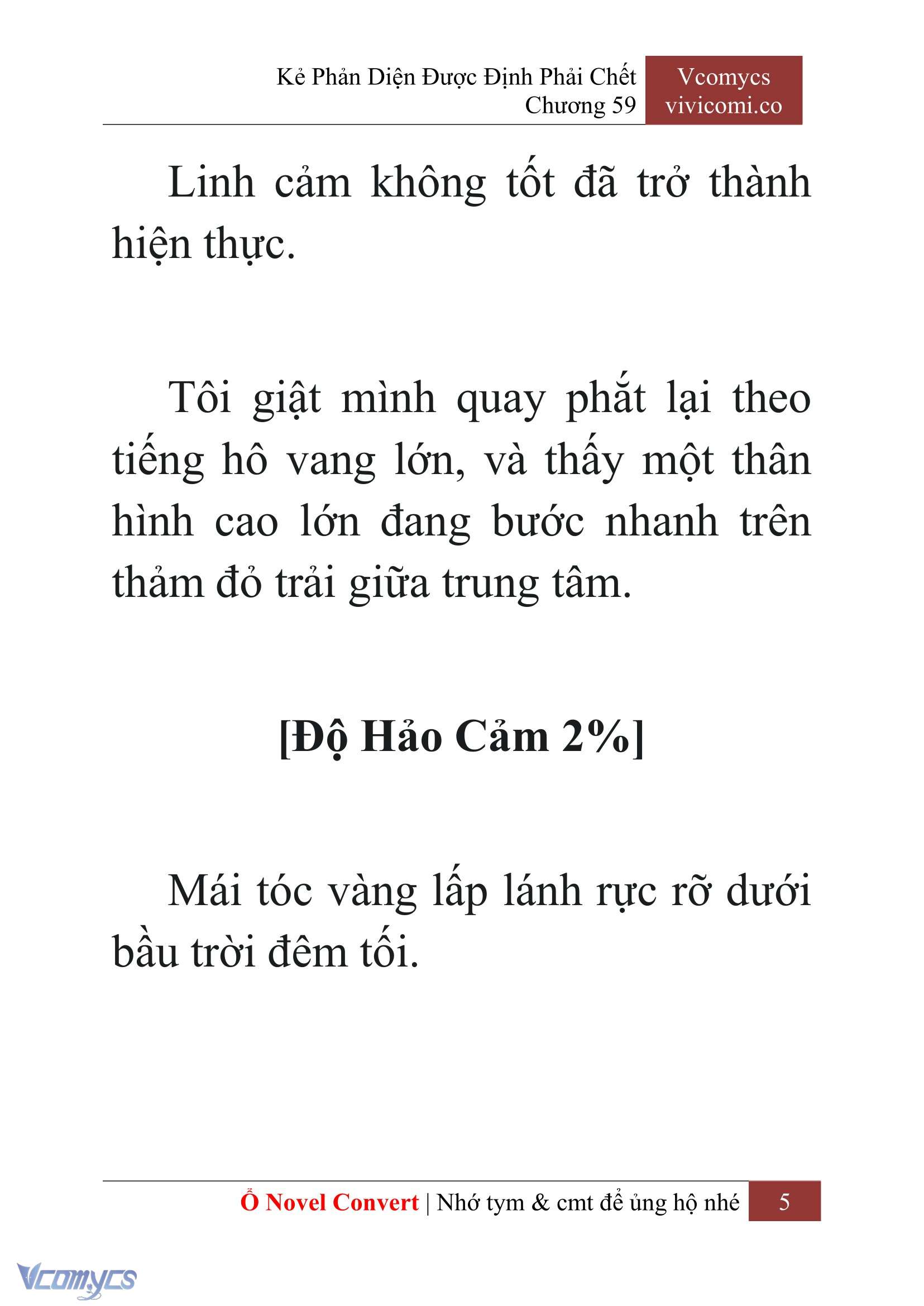 [Novel] Kẻ Phản Diện Được Định Phải Chết Chap 59 - Next Chap 60