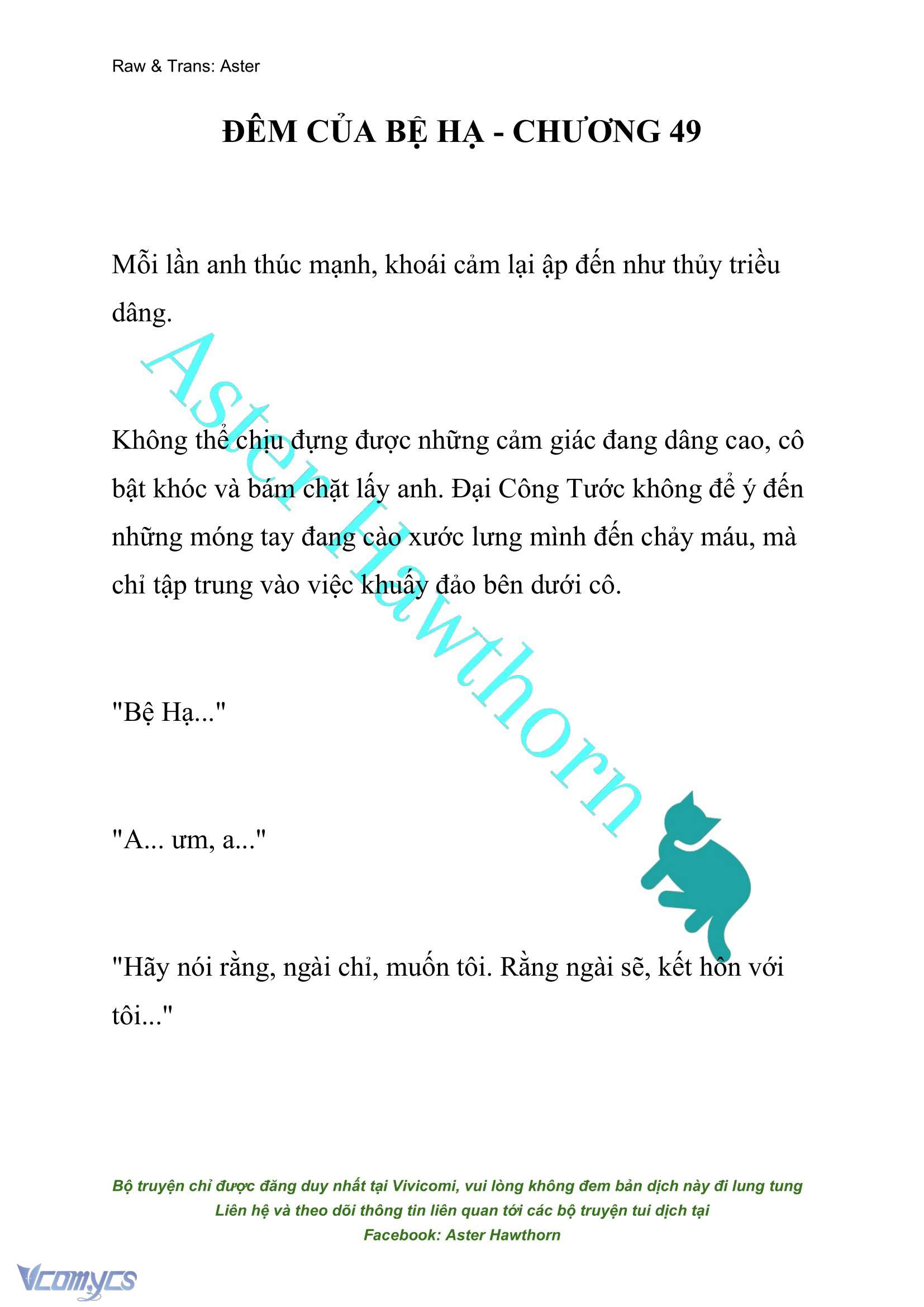 [NOVEL] Đêm Của Bệ Hạ Chap 49 - Trang 2