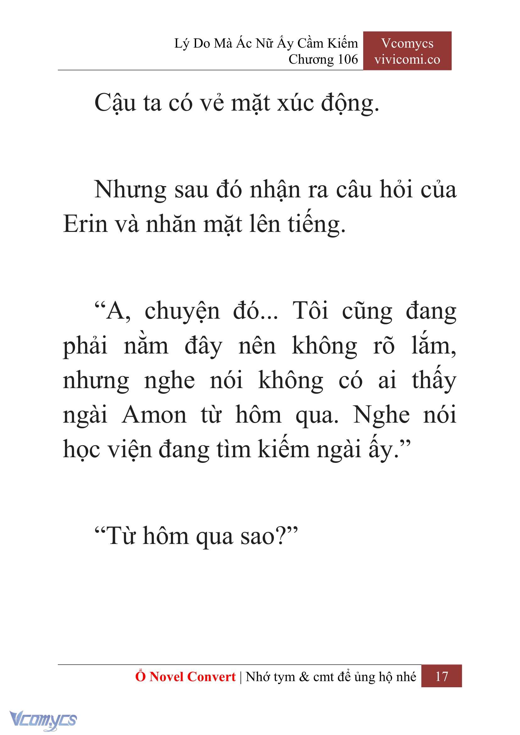 [Novel] Lý Do Mà Ác Nữ Ấy Cầm Kiếm Chap 106 - Next Chap 107