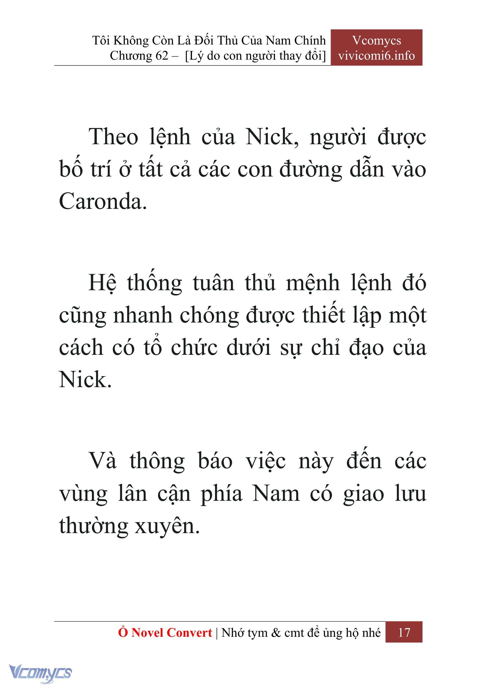 [Novel] Tôi Không Còn Là Đối Thủ Của Nam Chính Chap 62 - Trang 2