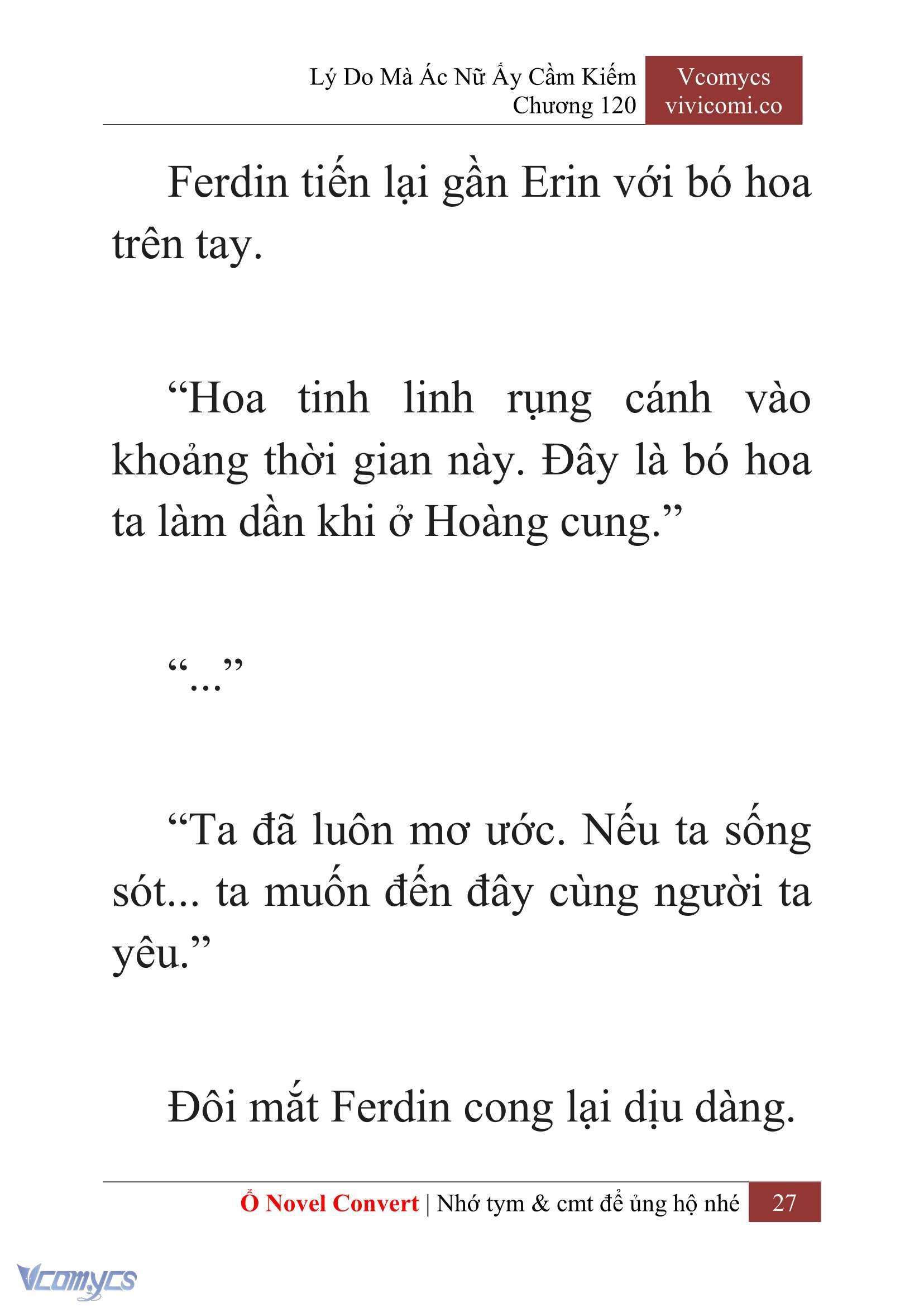 [Novel] Lý Do Mà Ác Nữ Ấy Cầm Kiếm Chap 120 - Trang 2