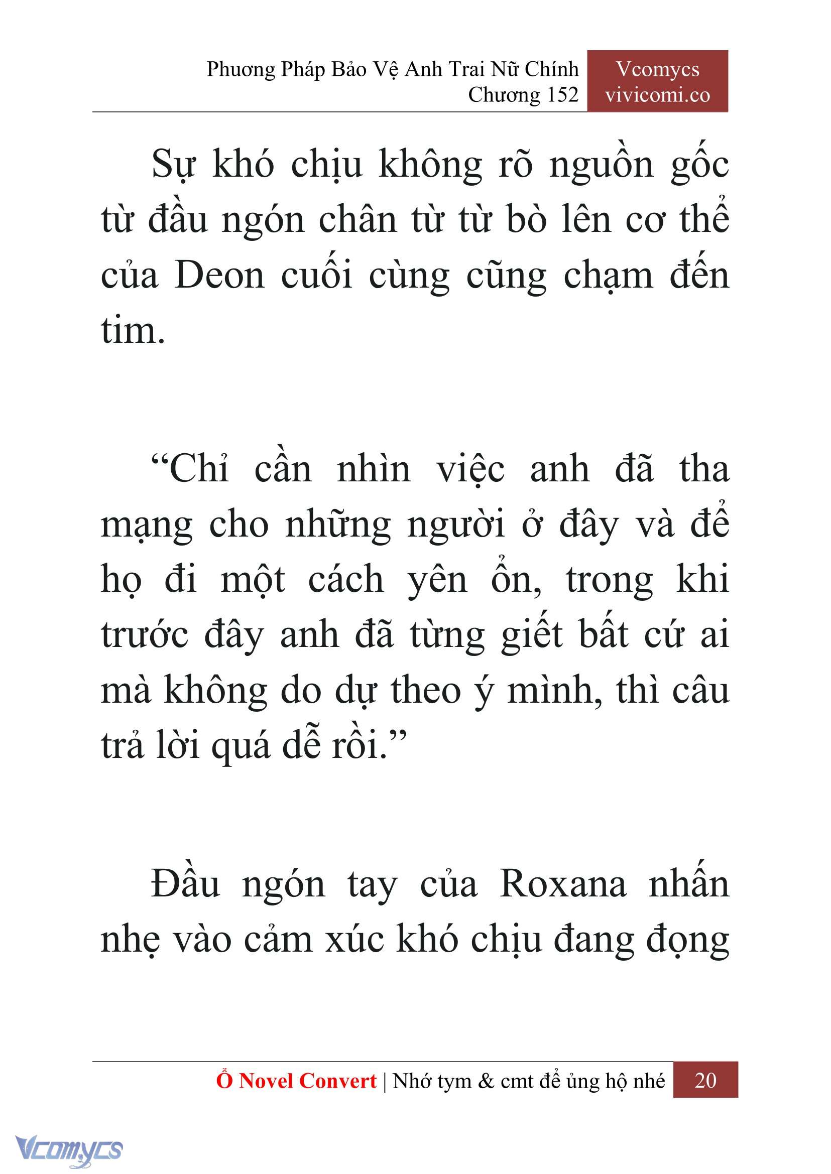[Novel] Phương Pháp Bảo Vệ Anh Trai Nữ Chính Chap 152 - Trang 2