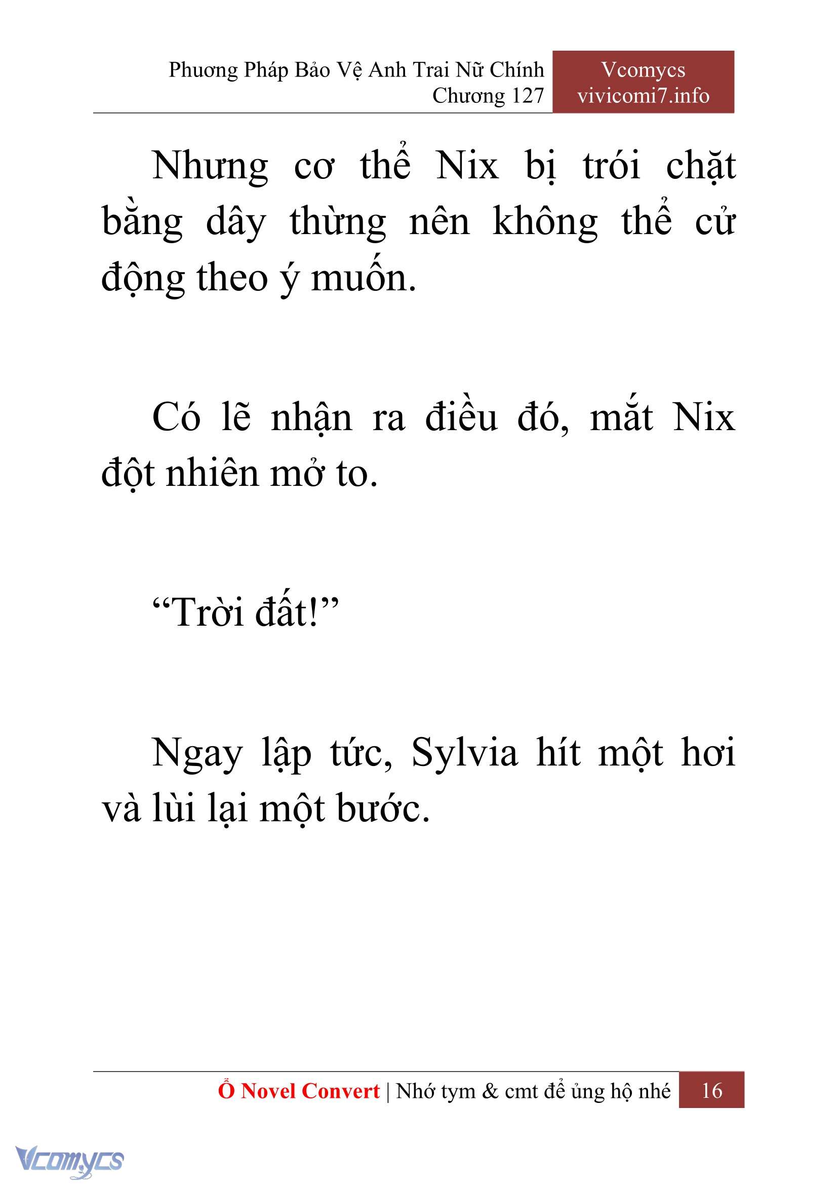 [Novel] Phương Pháp Bảo Vệ Anh Trai Nữ Chính Chap 127 - Trang 2