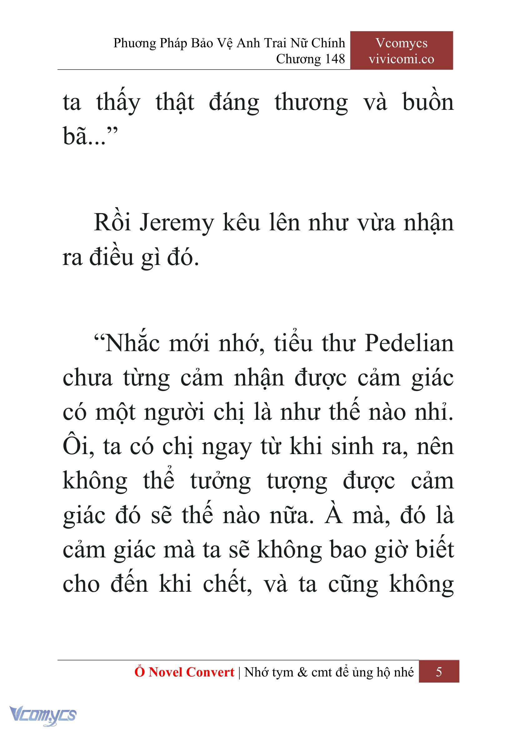 [Novel] Phương Pháp Bảo Vệ Anh Trai Nữ Chính Chap 148 - Next Chap 149